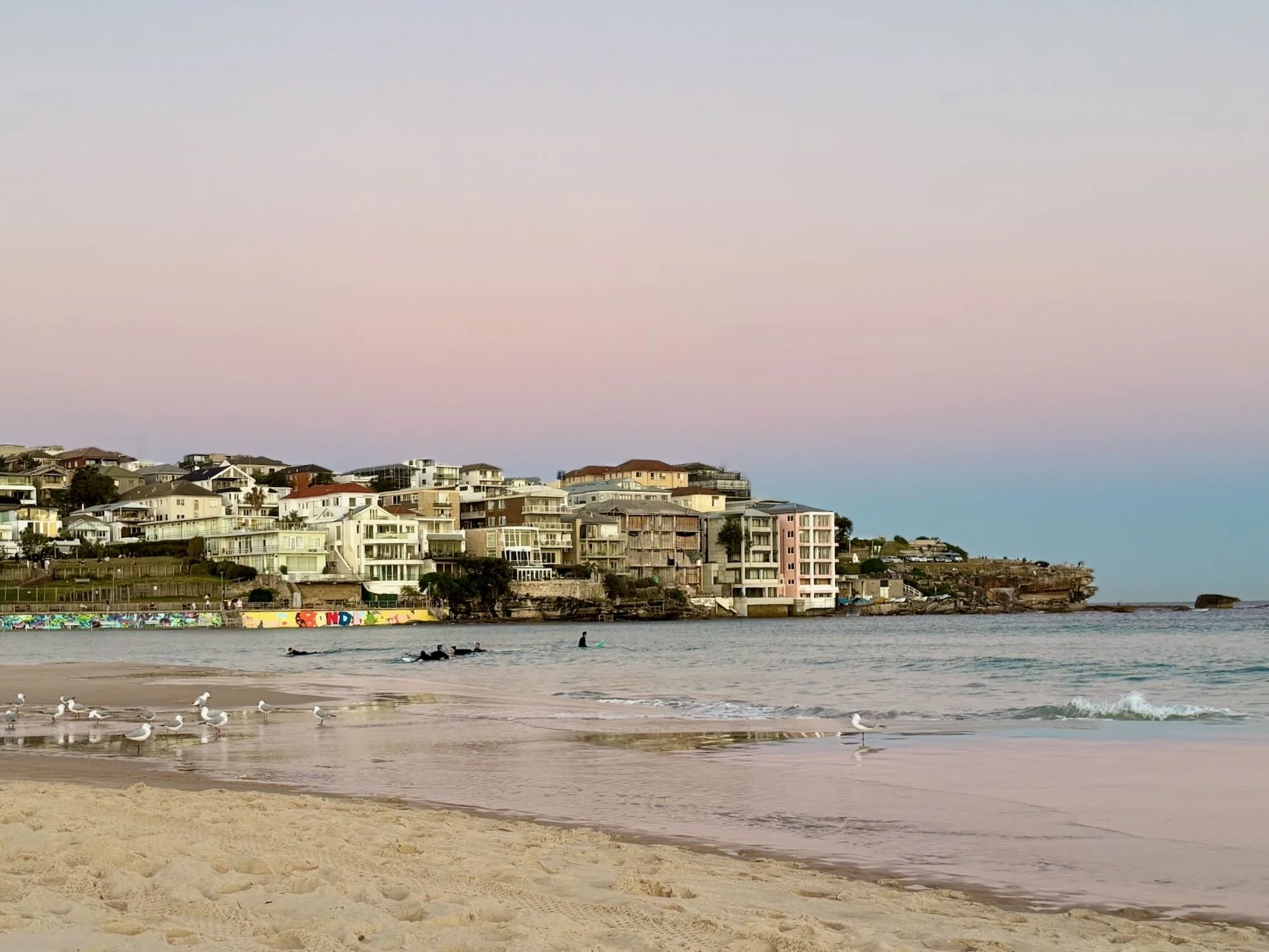 Pink and Orange Reflections