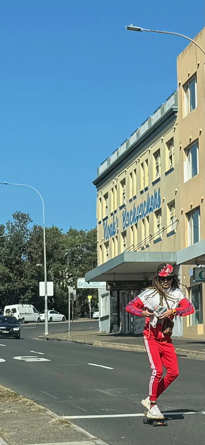 Bondi Road Skateboarder