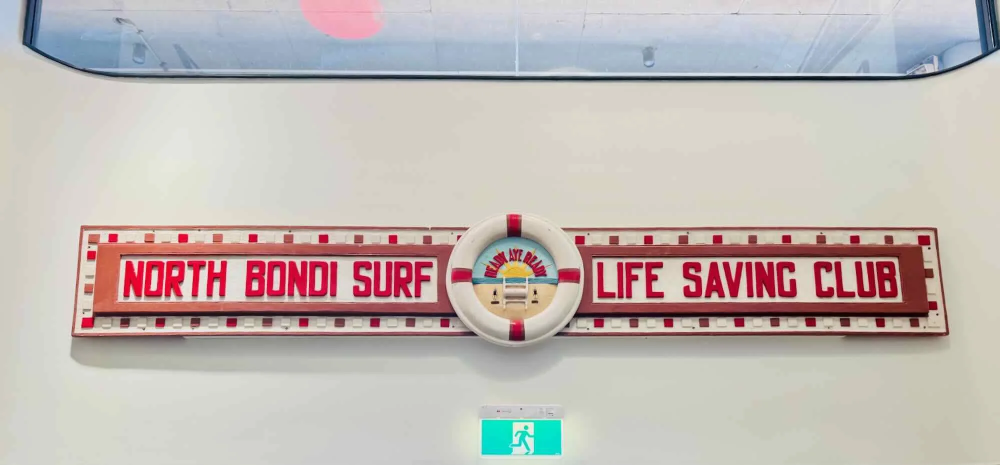 The Old North Bondi SLSC Sign