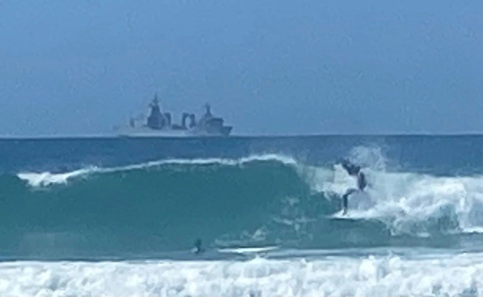 Big Ship on the Horizon