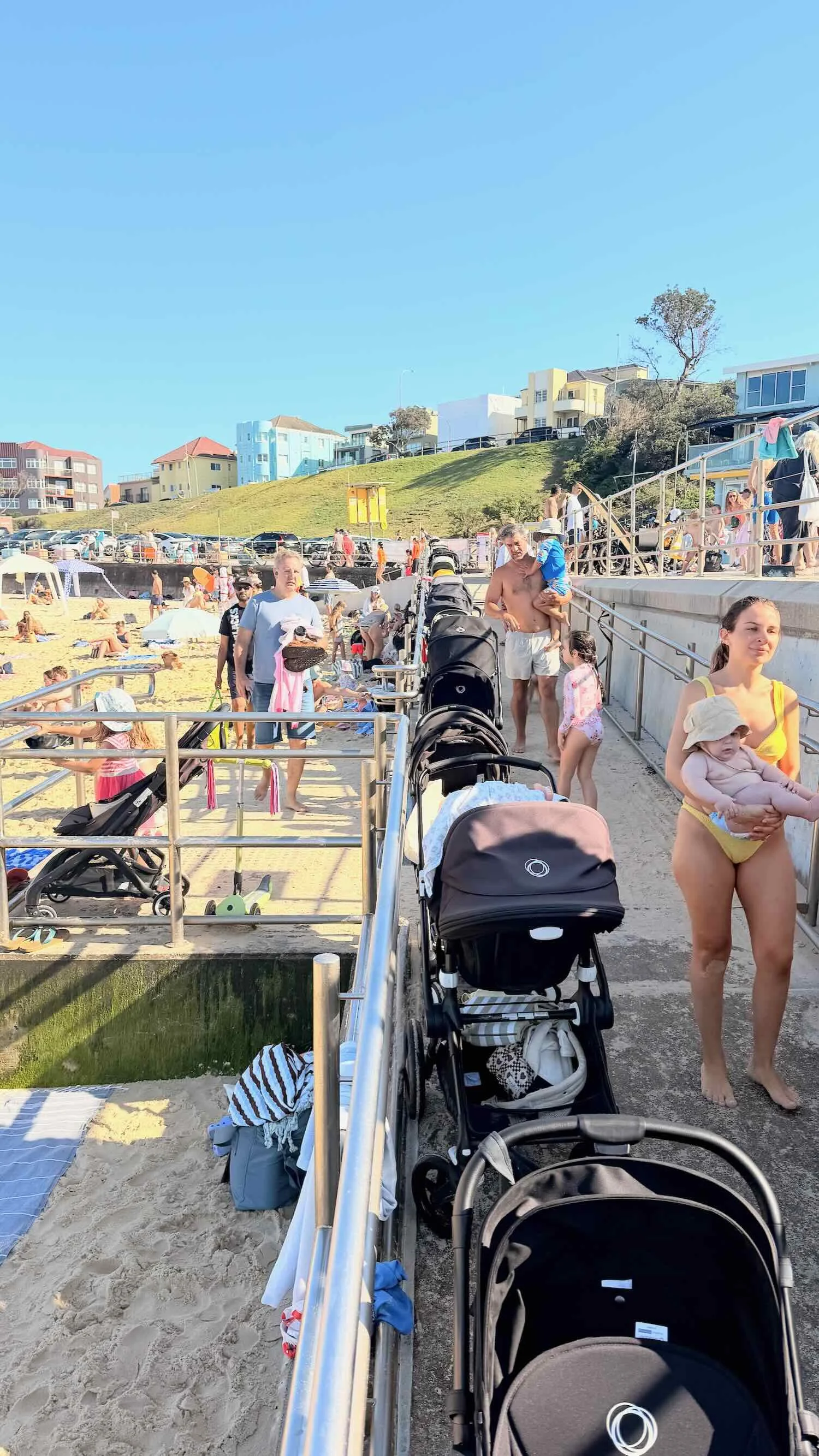 Pram Parking at a Premium