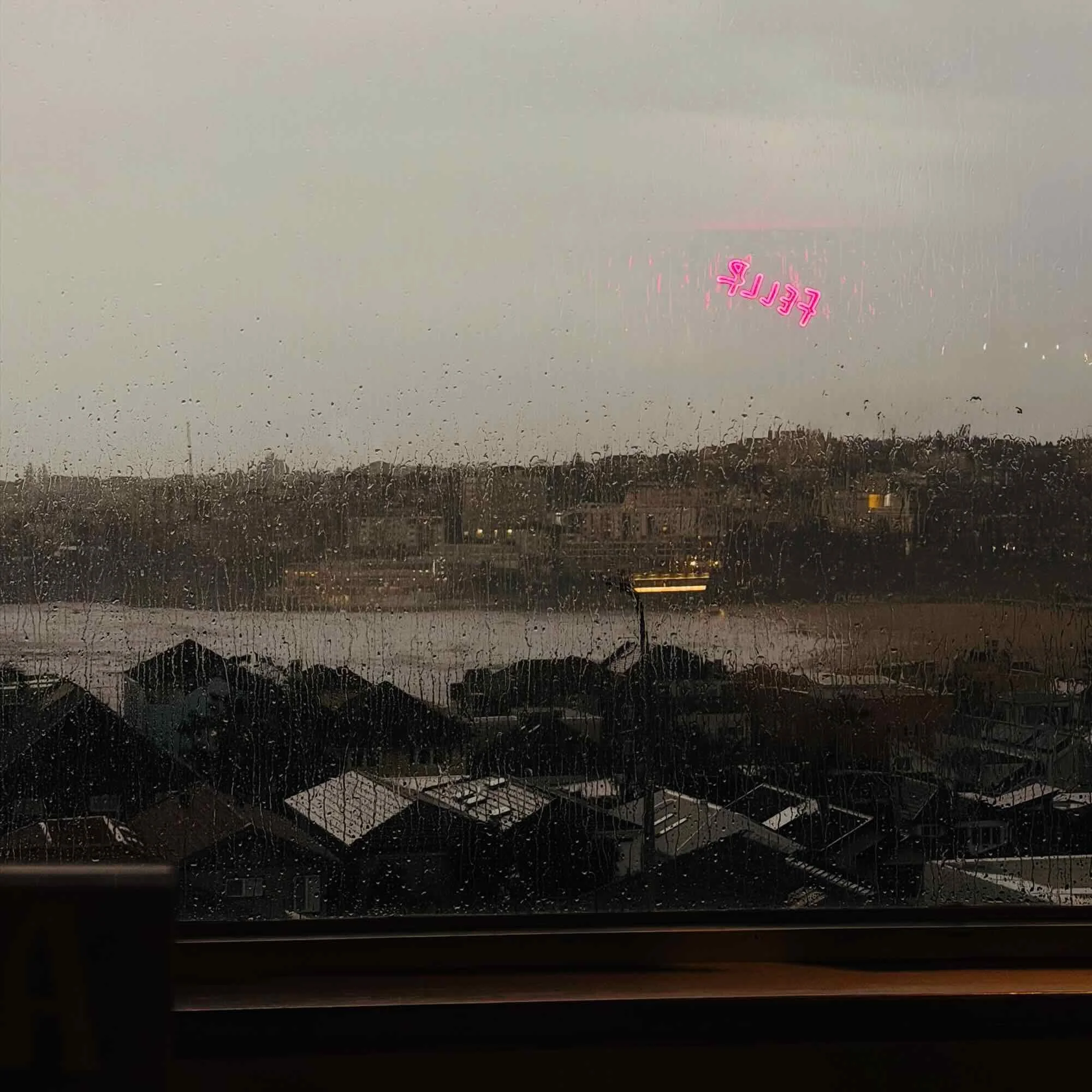 Rainy Thursday at the Diggers