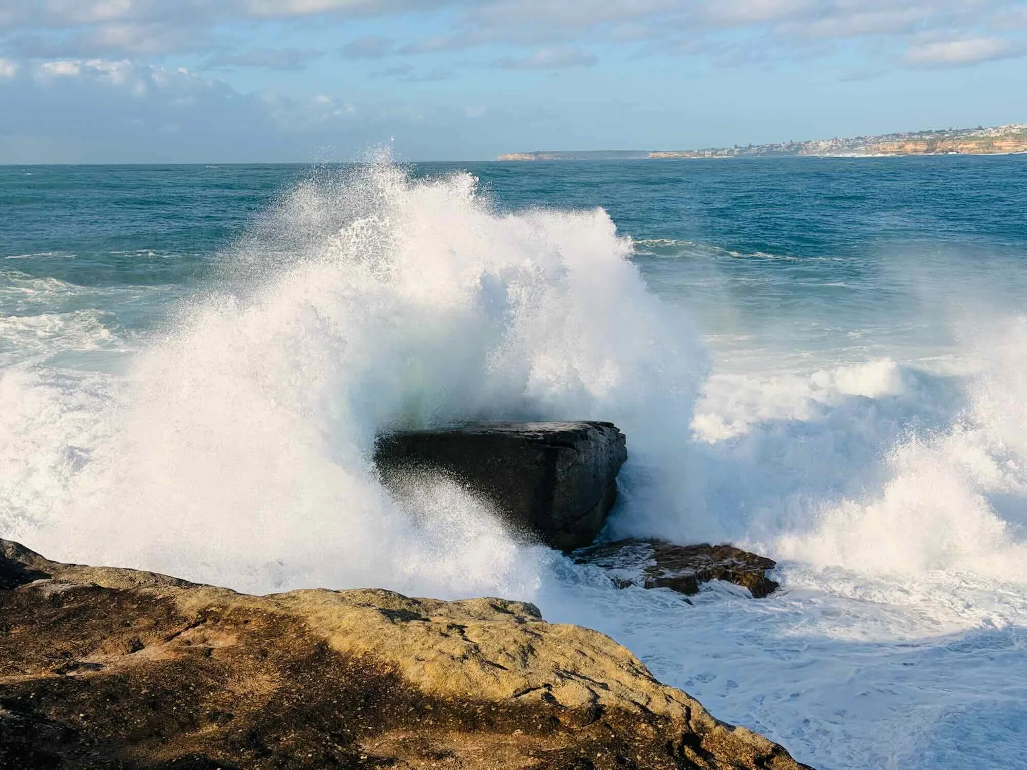 Big Rock Gets a Pounding