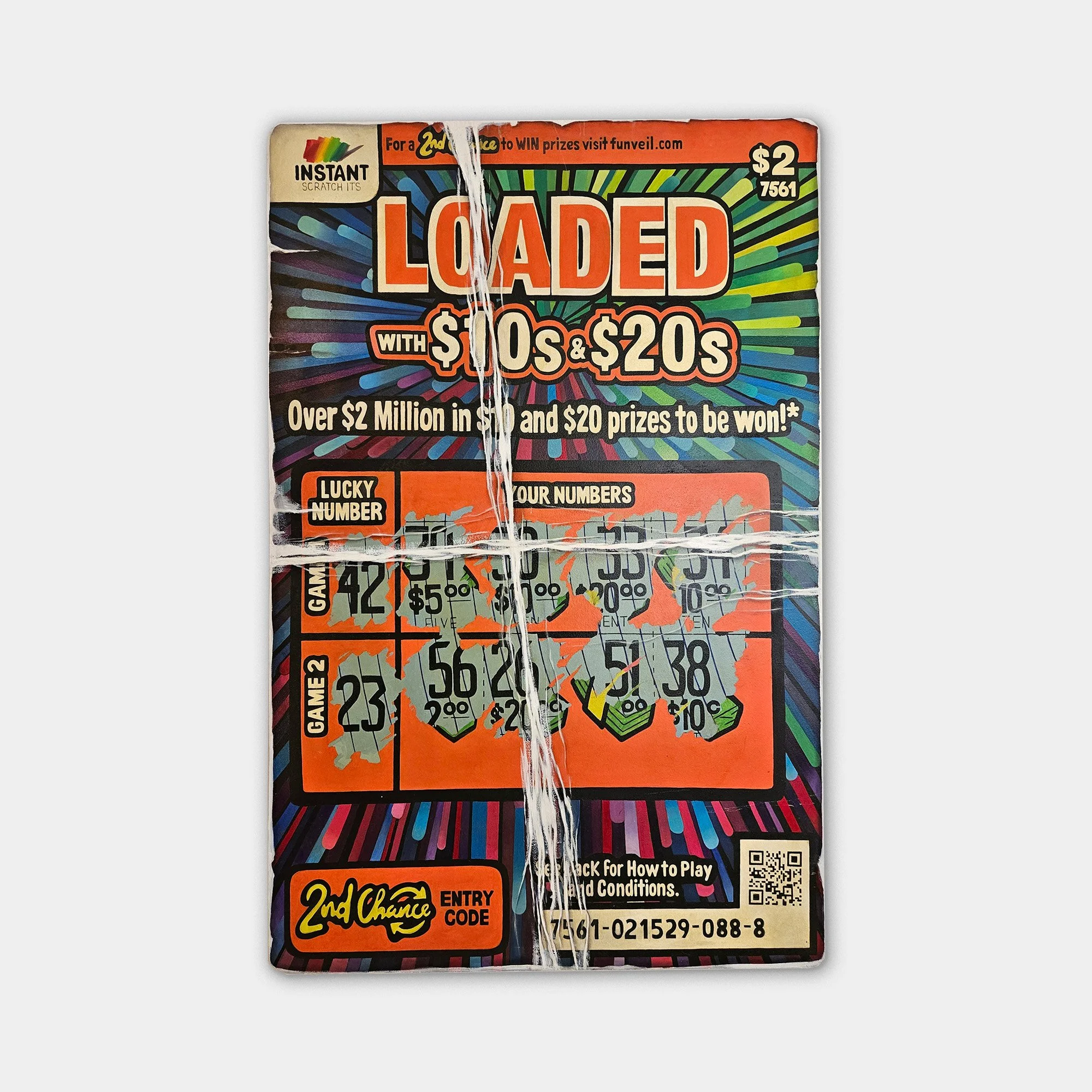 LOADED  
120 x 80 cm (scaled image)