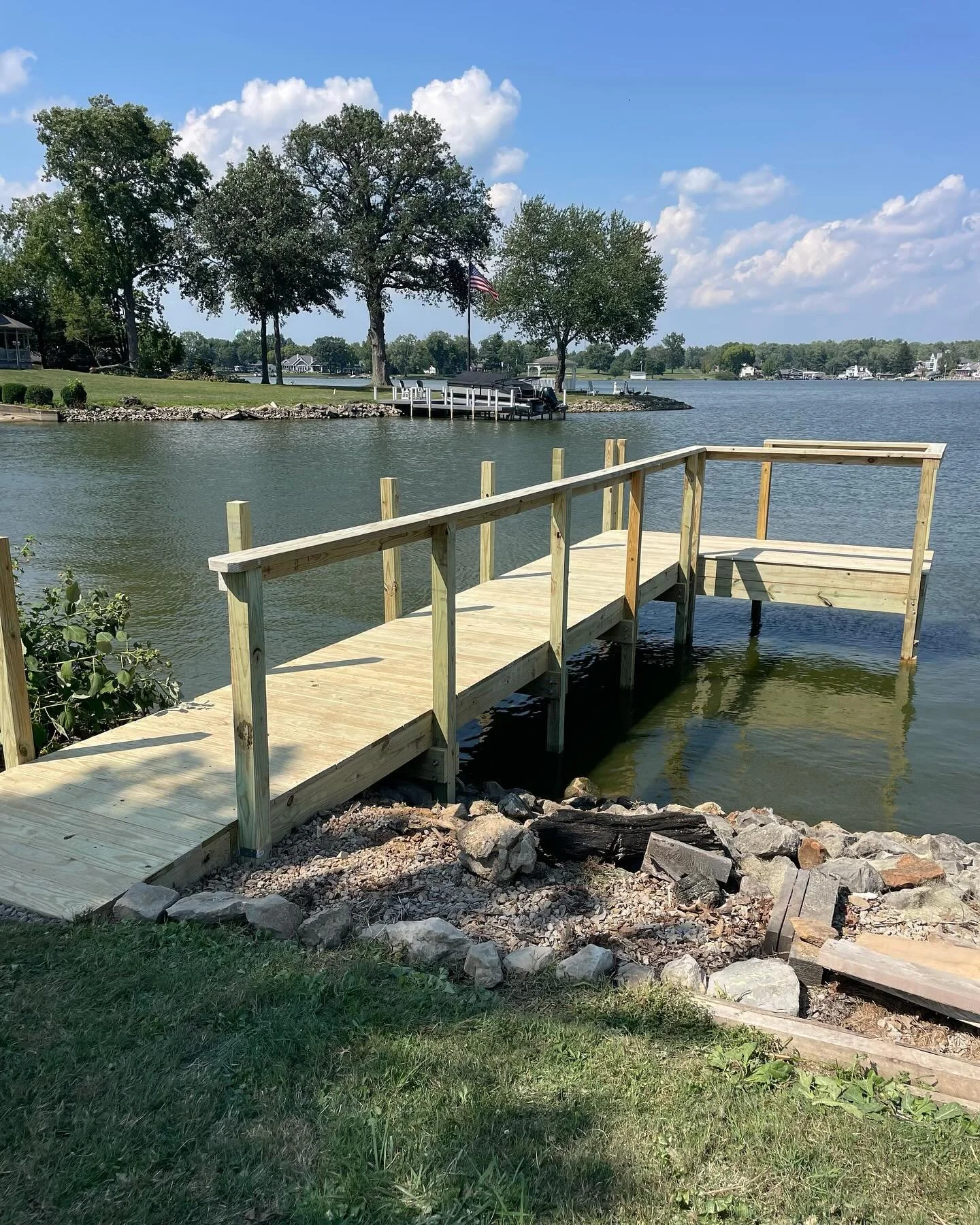 New dock before summer ends 🐟