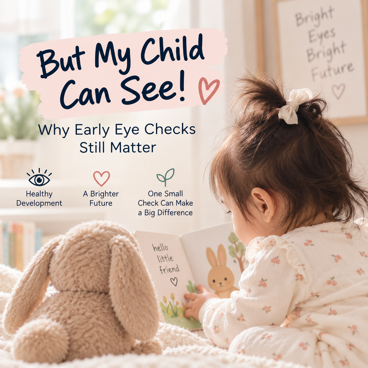 “But My Child Can See!” — Why Early Eye Checks Still Matter