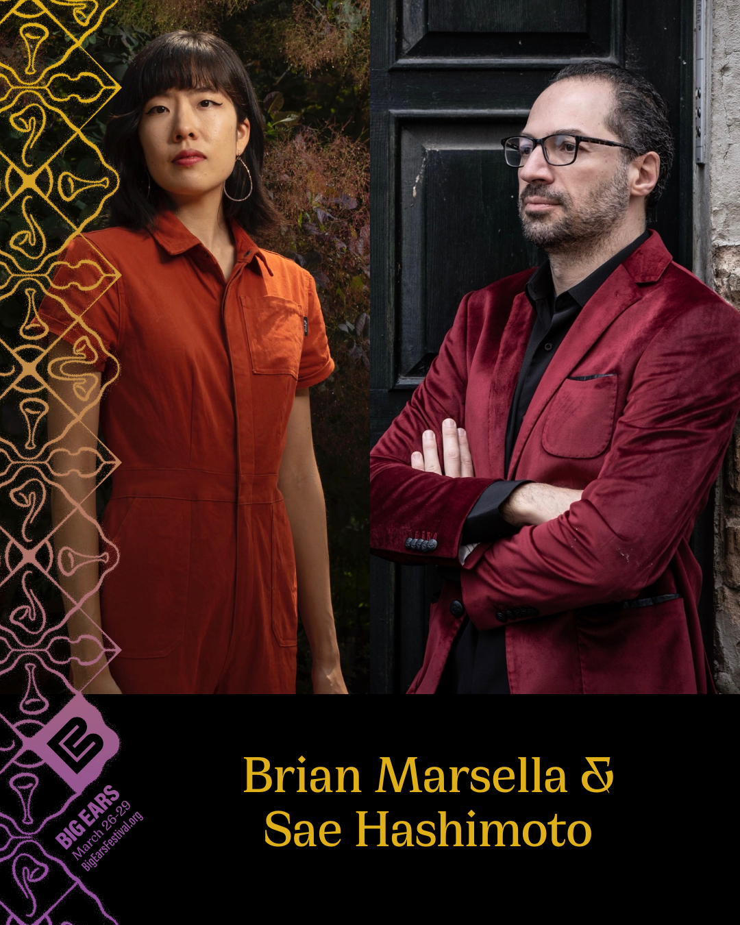 Sae Hashimoto and Brian Marsella 