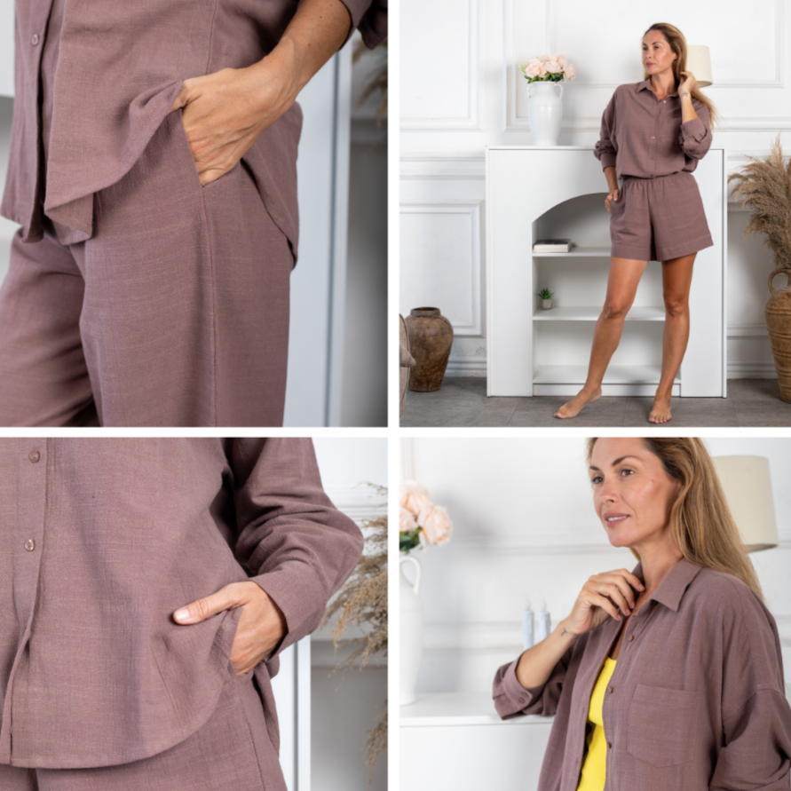 A mother-daughter brand, Her & I crafts timeless linen and cotton pieces for real life. Designed for longevity, their garments are about honest materials, thoughtful design, and celebrating individuality through slow fashion.

Images provided by desi