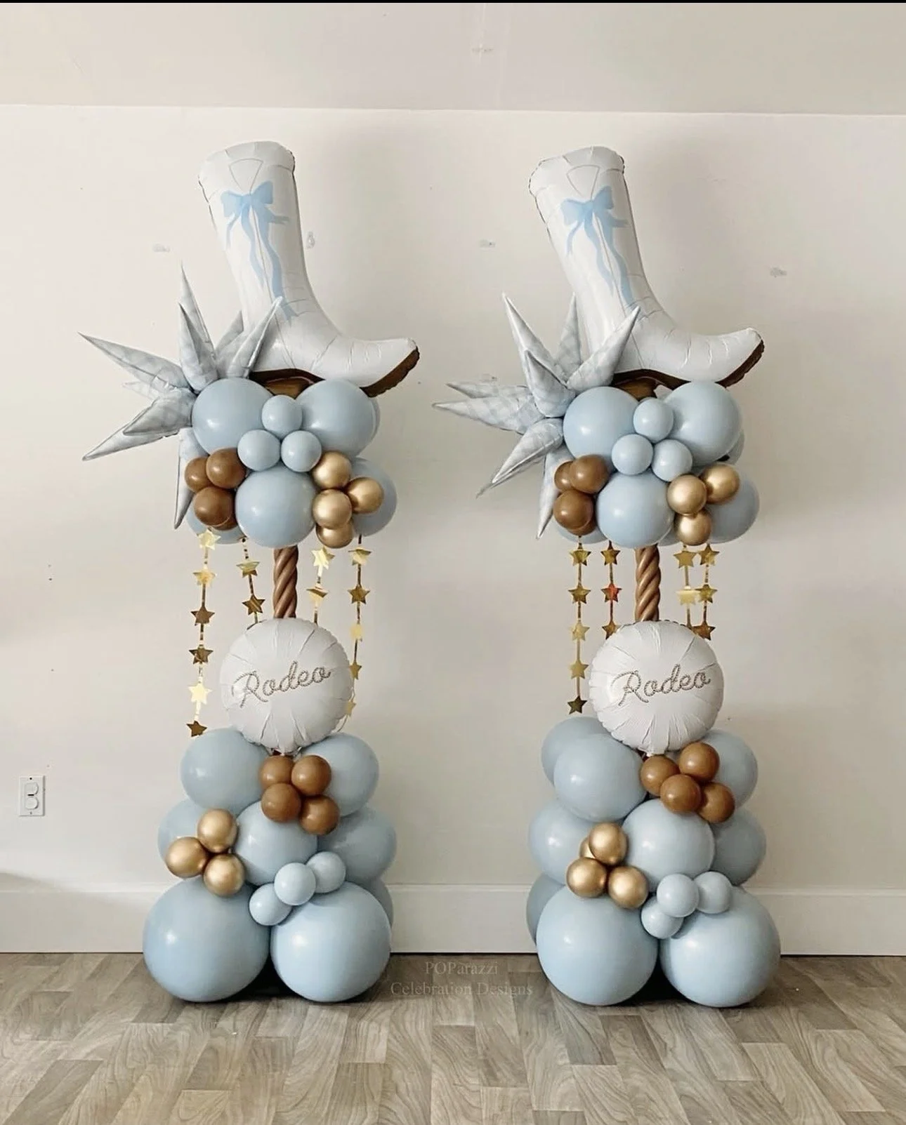 Balloon Column - Cowgirl/Cowboy Theme