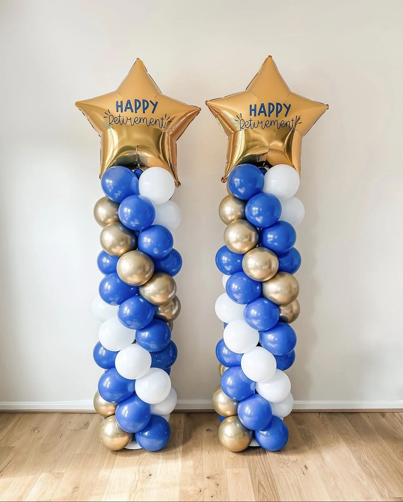 Classic Balloon Columns - With Themed Topper