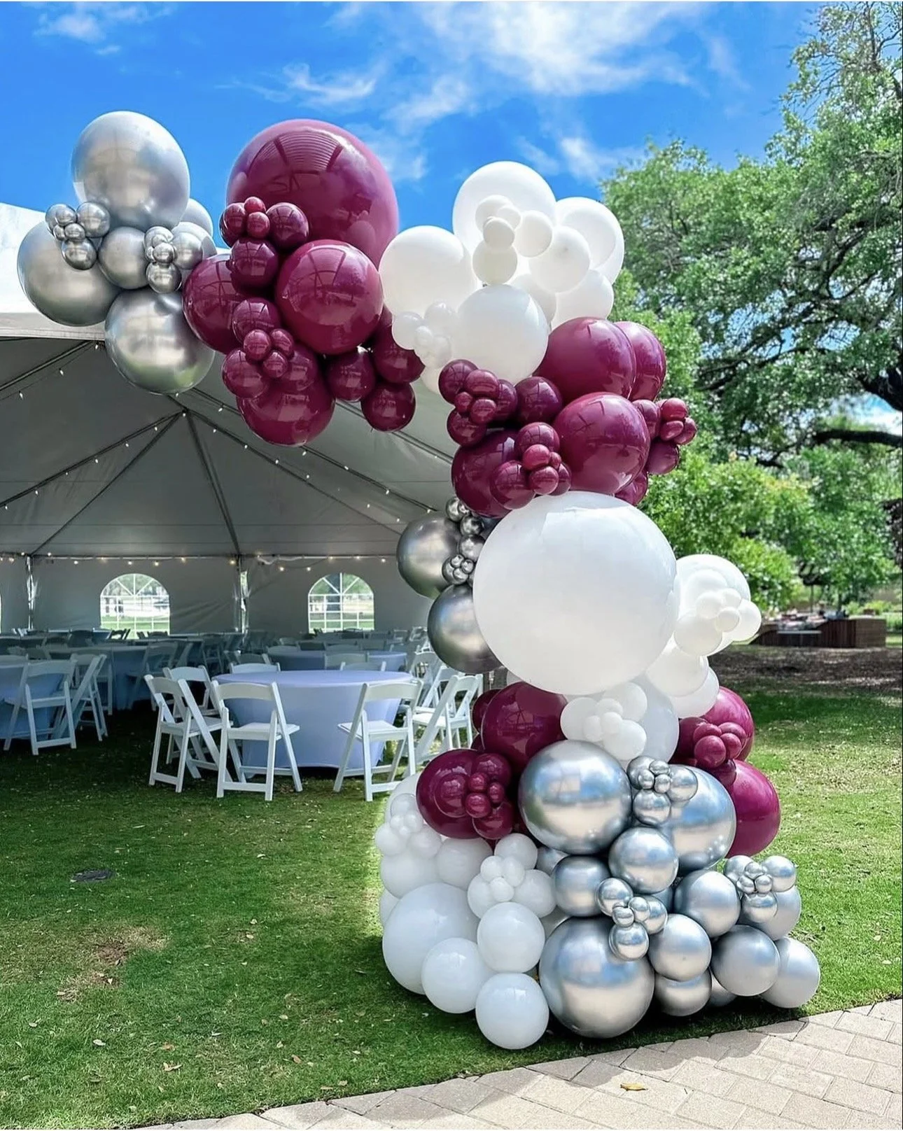 12FT Balloon Garland Designs