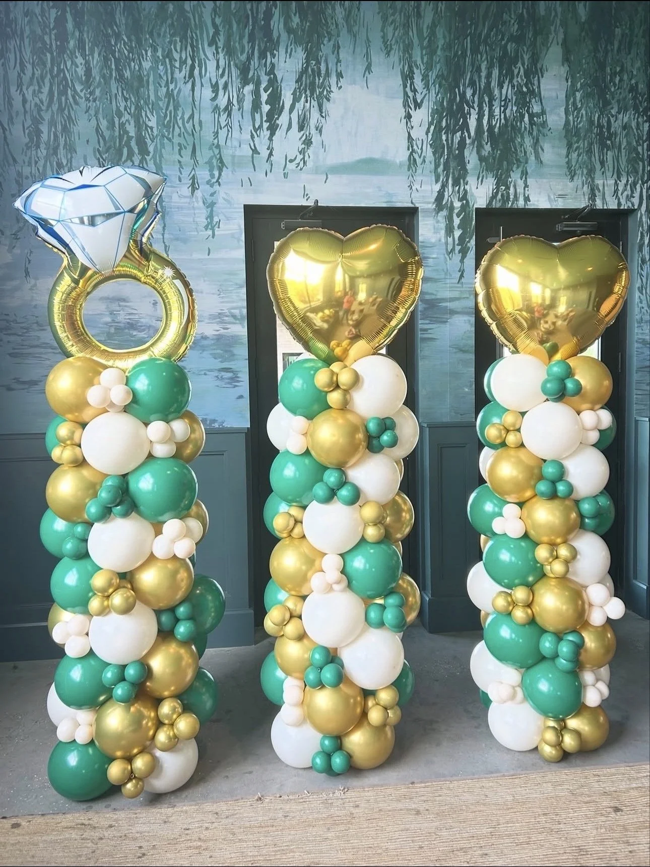 Balloon Column - Engagement/Bridal Shower