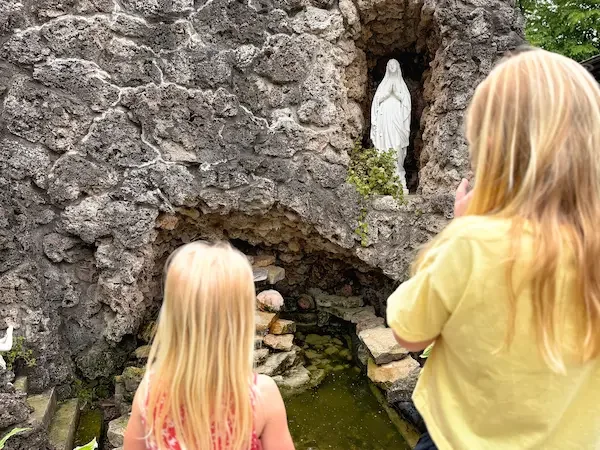 Grotto at Shrine of the Holy Relics in Maria Stein
