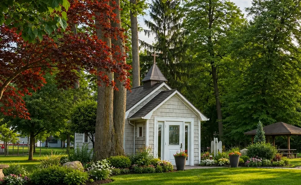 Little Chapel in the Woods in Maria Stein