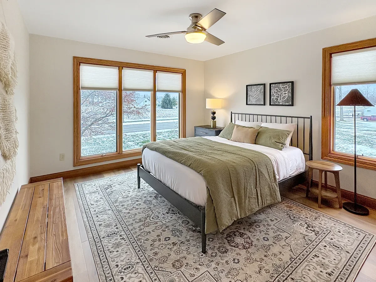 Ohio Vacation Rental Anchor Bedroom