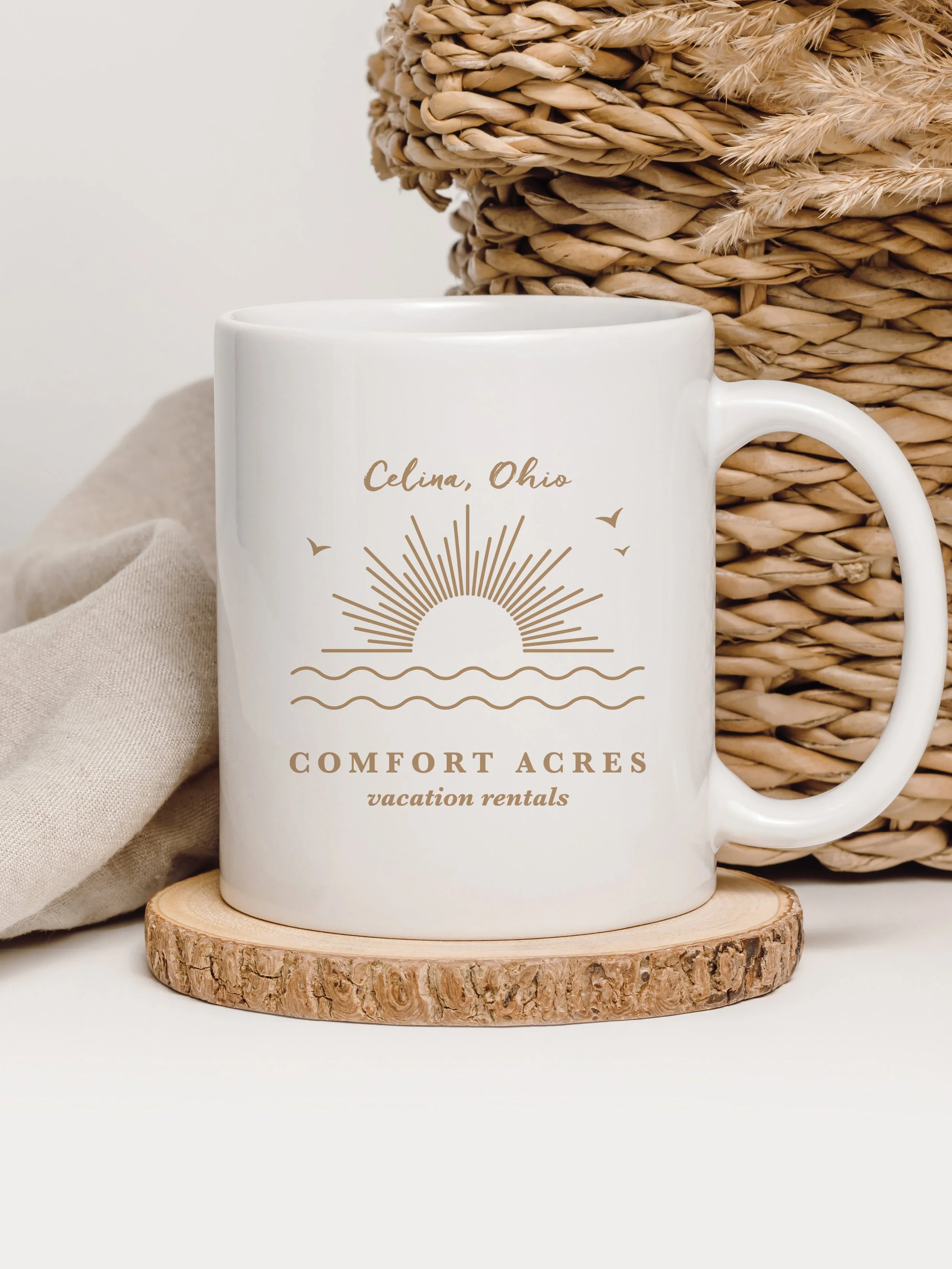 Comfort Acres Vacation Rental Coffee Mug