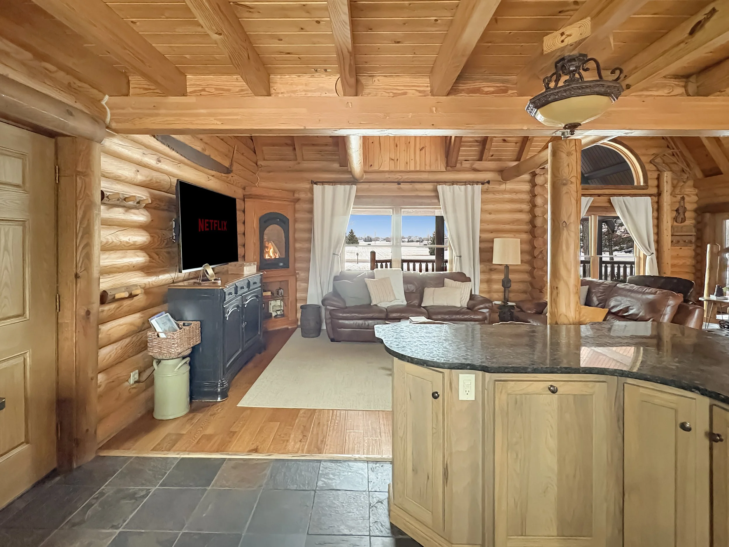 Kitchen island with living room in background.jpg