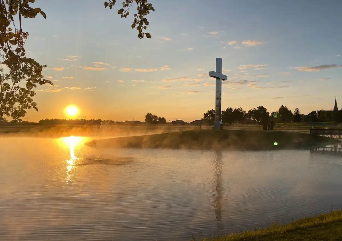 Prayer Island and Pond Area