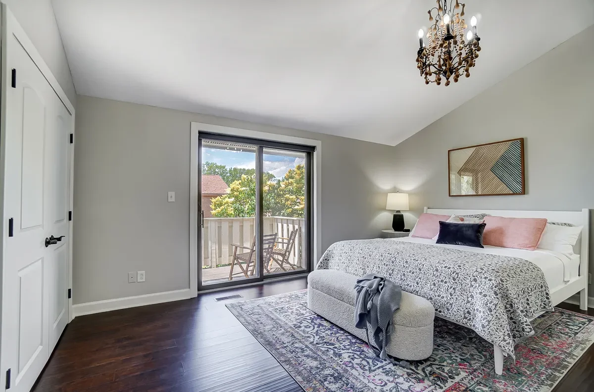 Ohio Vacation Rental The Pearl Master Bedroom
