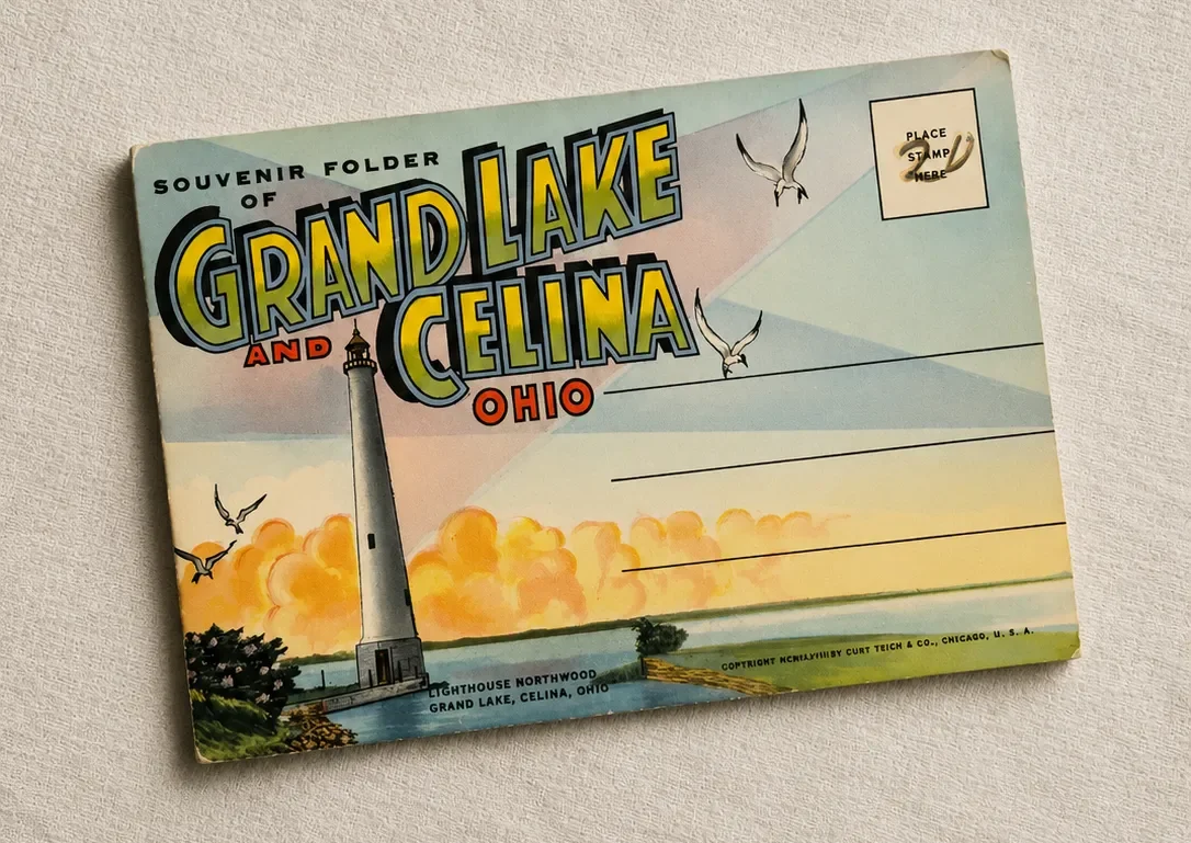 Grand Lake Saint Marys Vintage Souvenir Folder