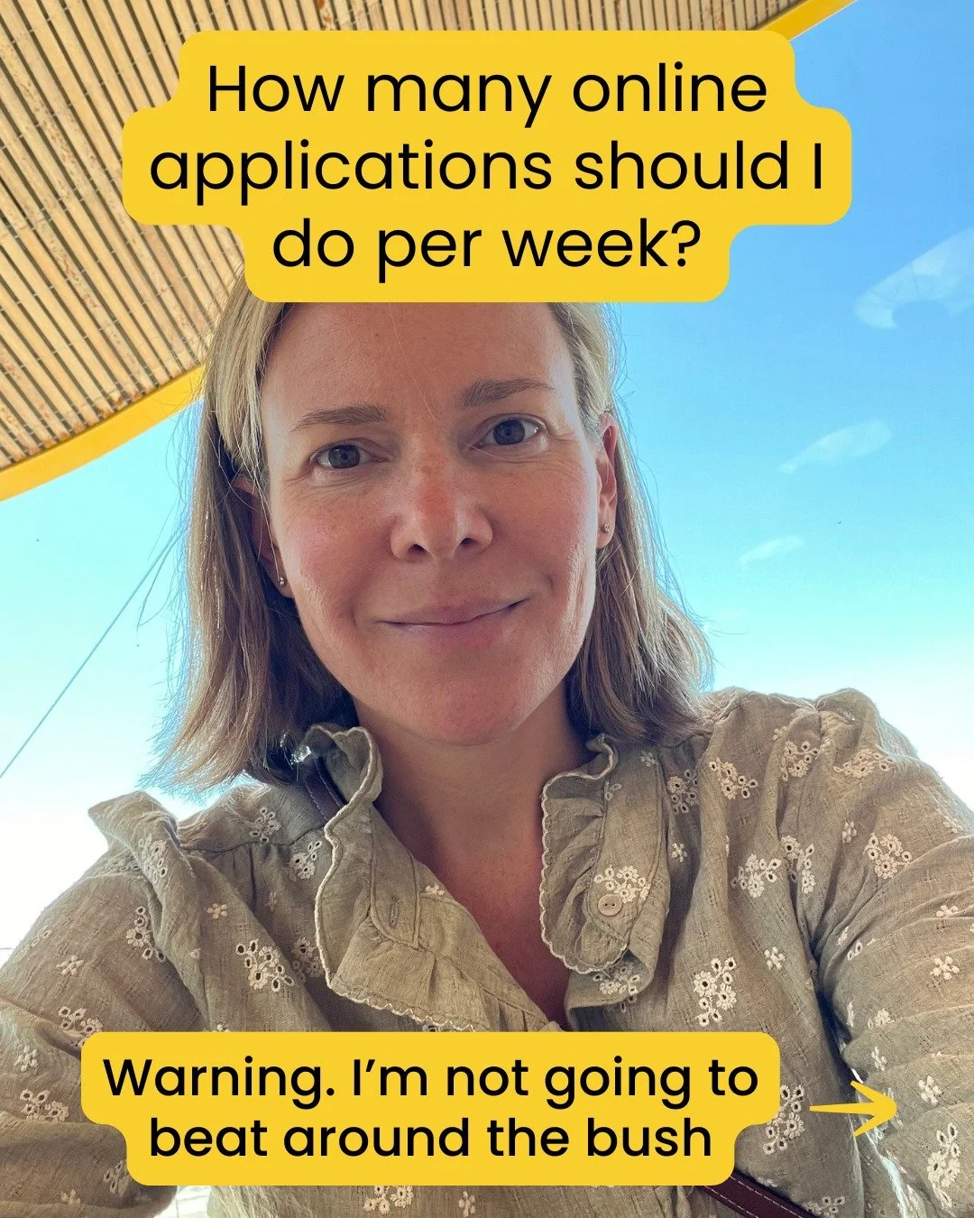How many job applications should I do per week?

I&rsquo;m not going to beat around the bush. This should not be the focus. 

We know the stats. 70% of jobs don&rsquo;t get advertised. 80% of people get their new role via their network. 

But smart p