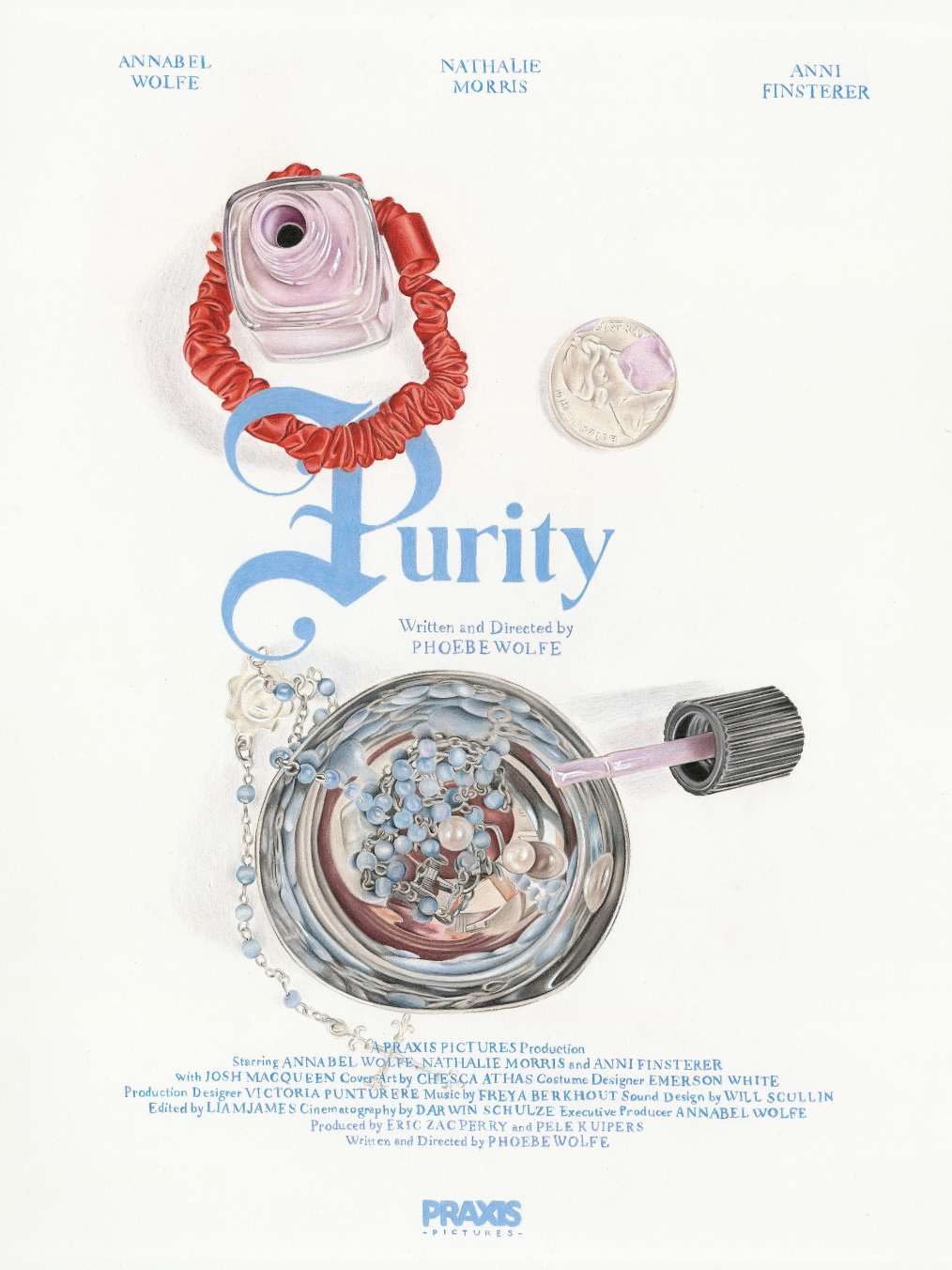 Sound Design and Mixing for Purity (Short) Directed by Phoebe Wolfe