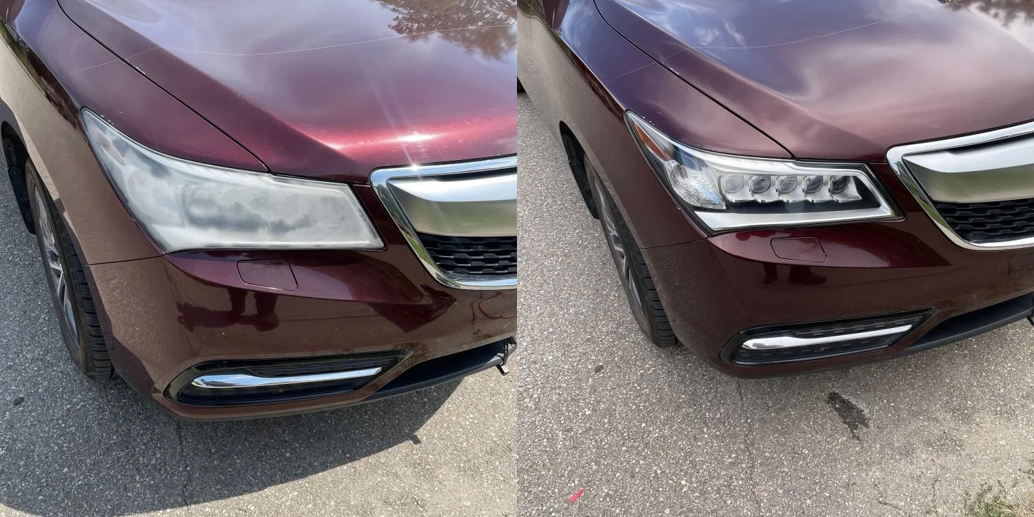 Headlight Restoration in Calgary — Grandeur Autos