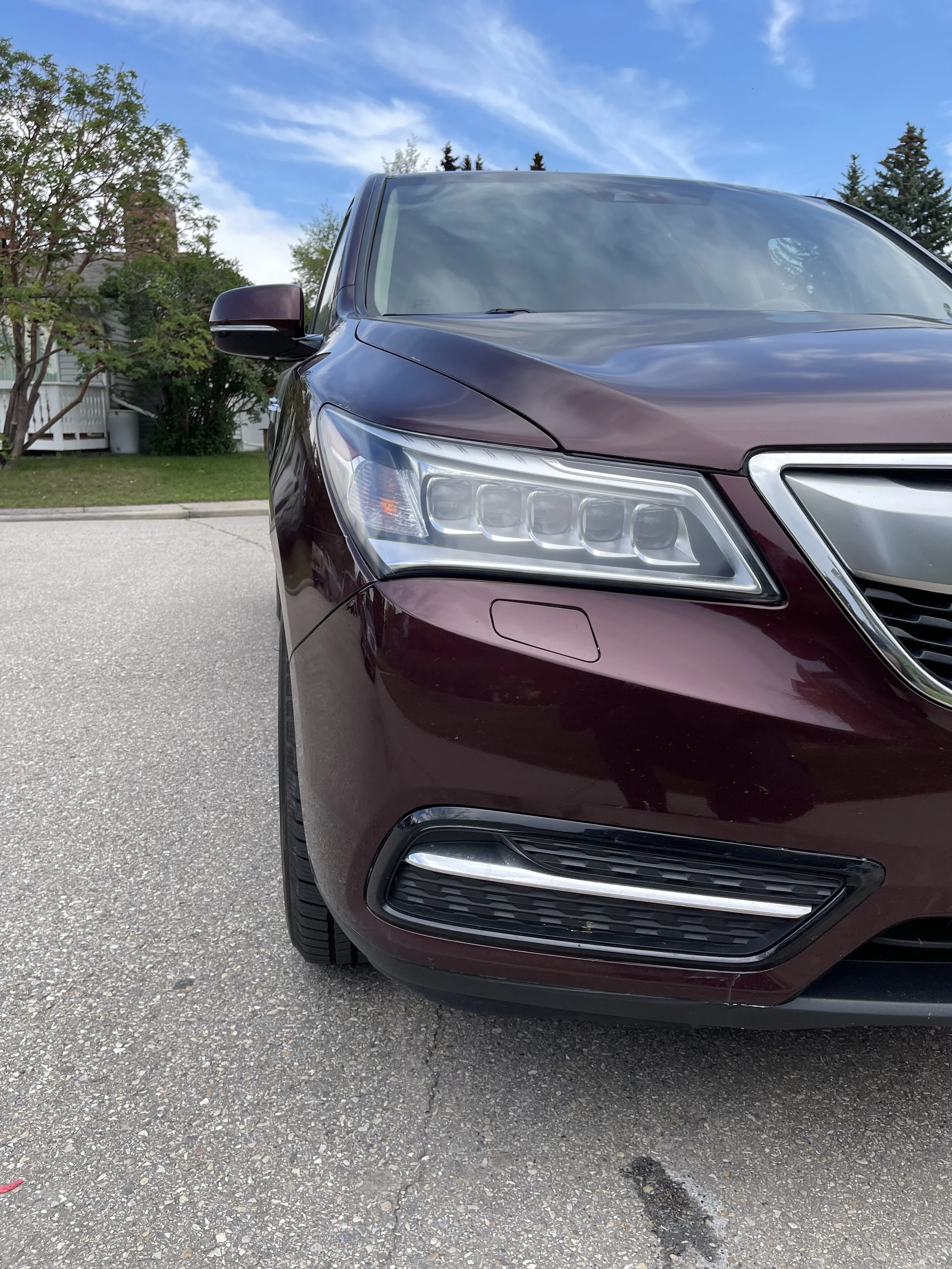 Headlight Restoration in Calgary — Grandeur Autos