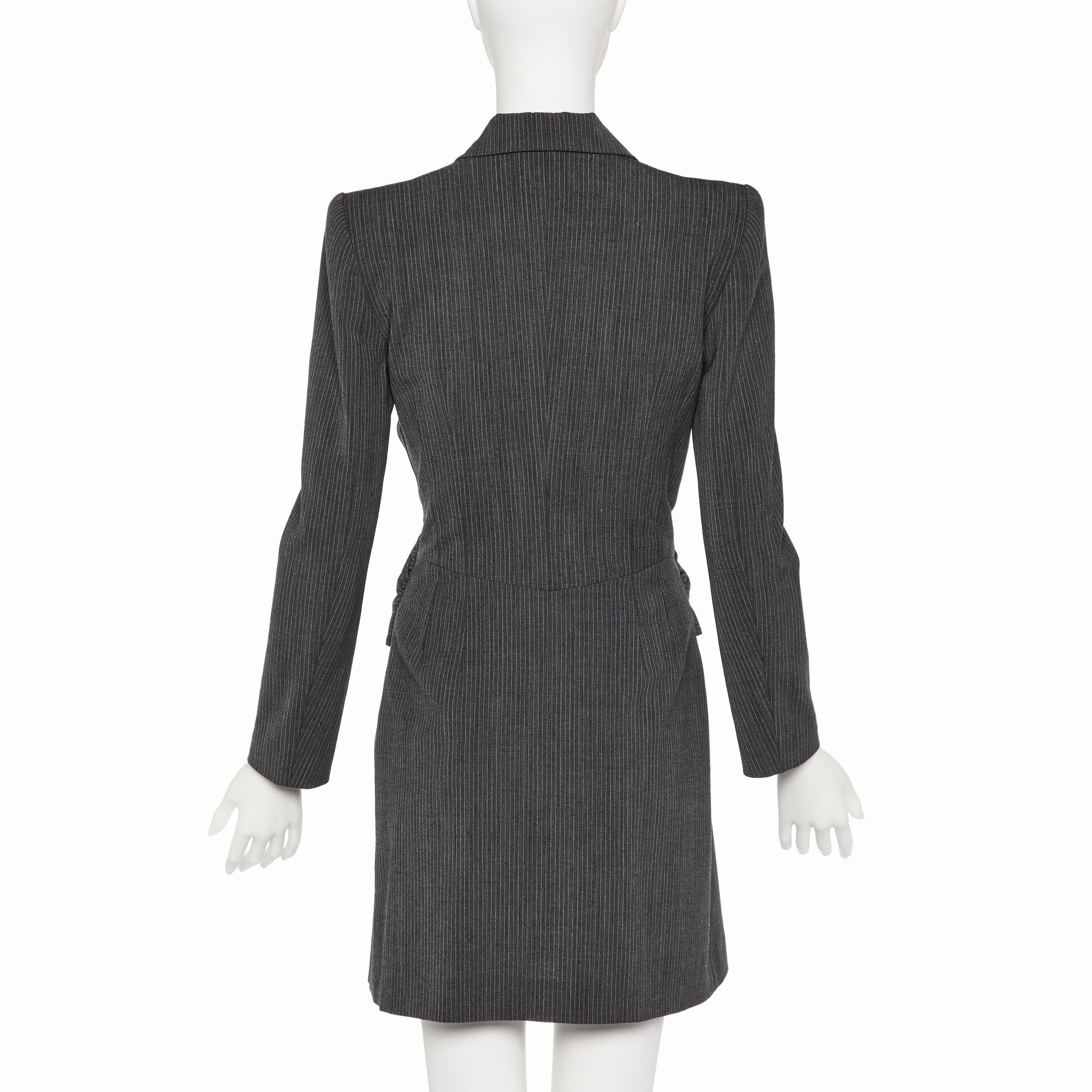 John+Galliano+1997+FW+Grey+Ruched+Suit+Dress_+6.jpg