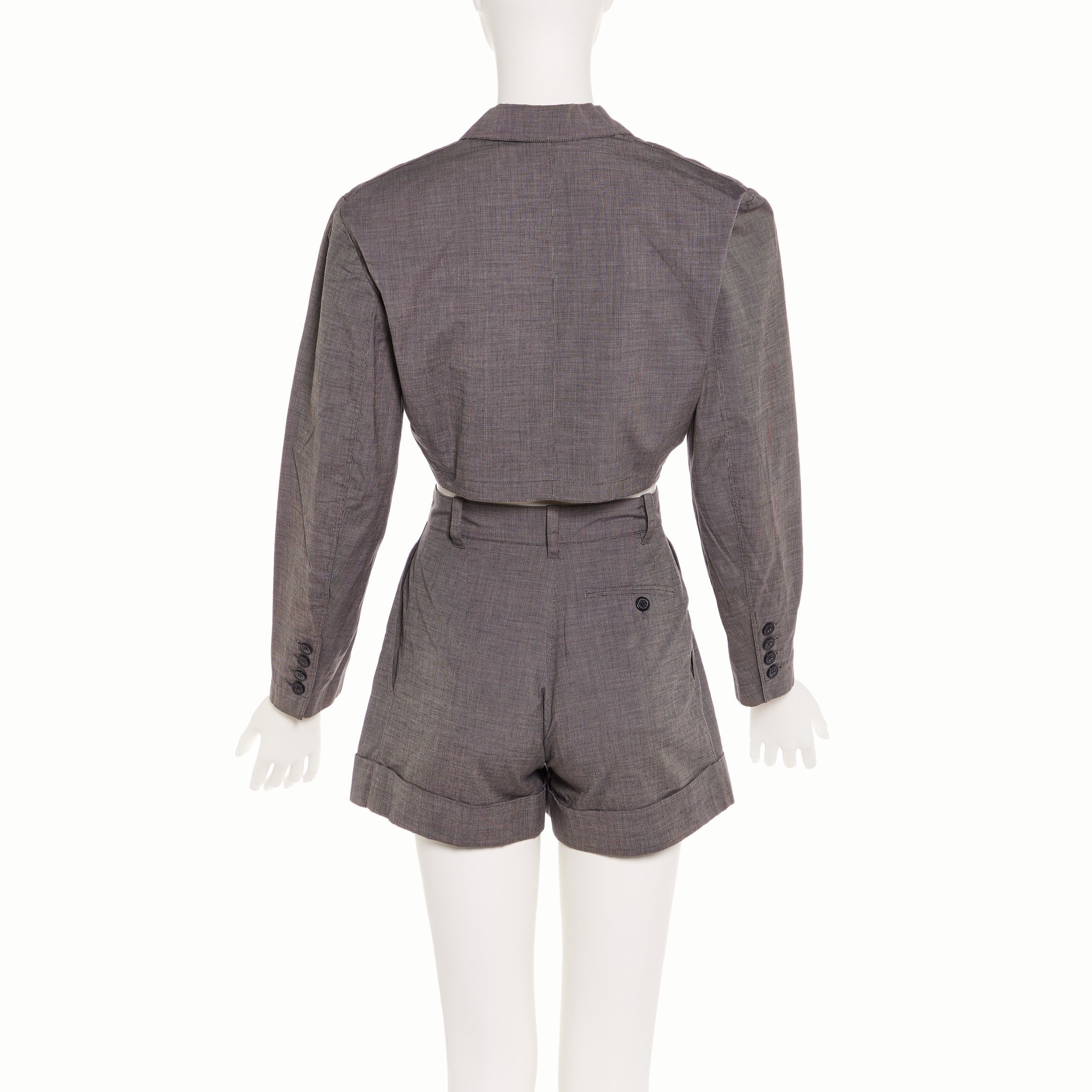 Azzedine+Ala%C3%AFa+SS+1988+Grey+Cotton+Cropped+Blazer+and+Mini+Shorts+Set_+2.jpg