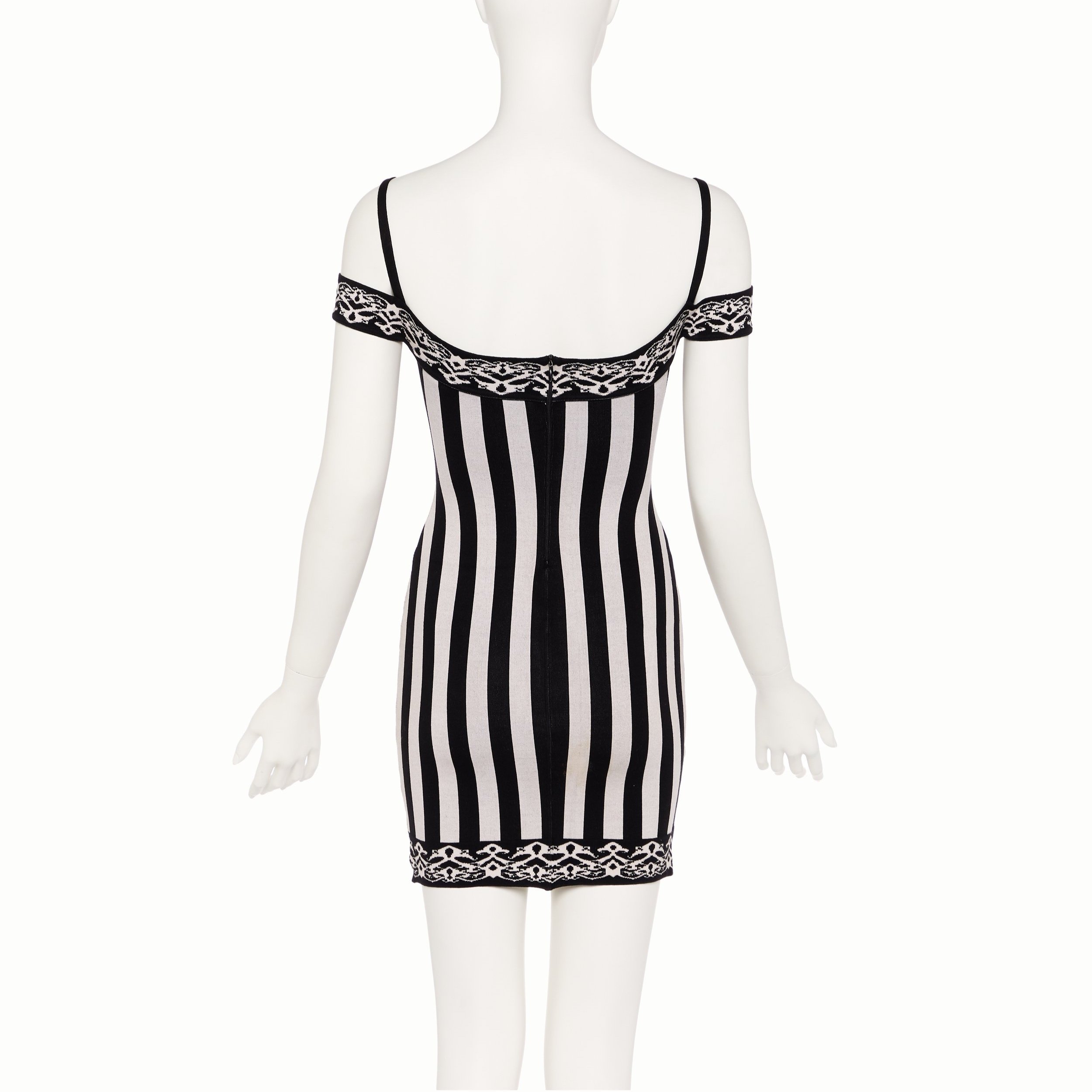 Azzedine+Ala%C3%AFa+SS+1992+Black+and+White+Striped+Cold-Shoulder+Dress_+2.jpg