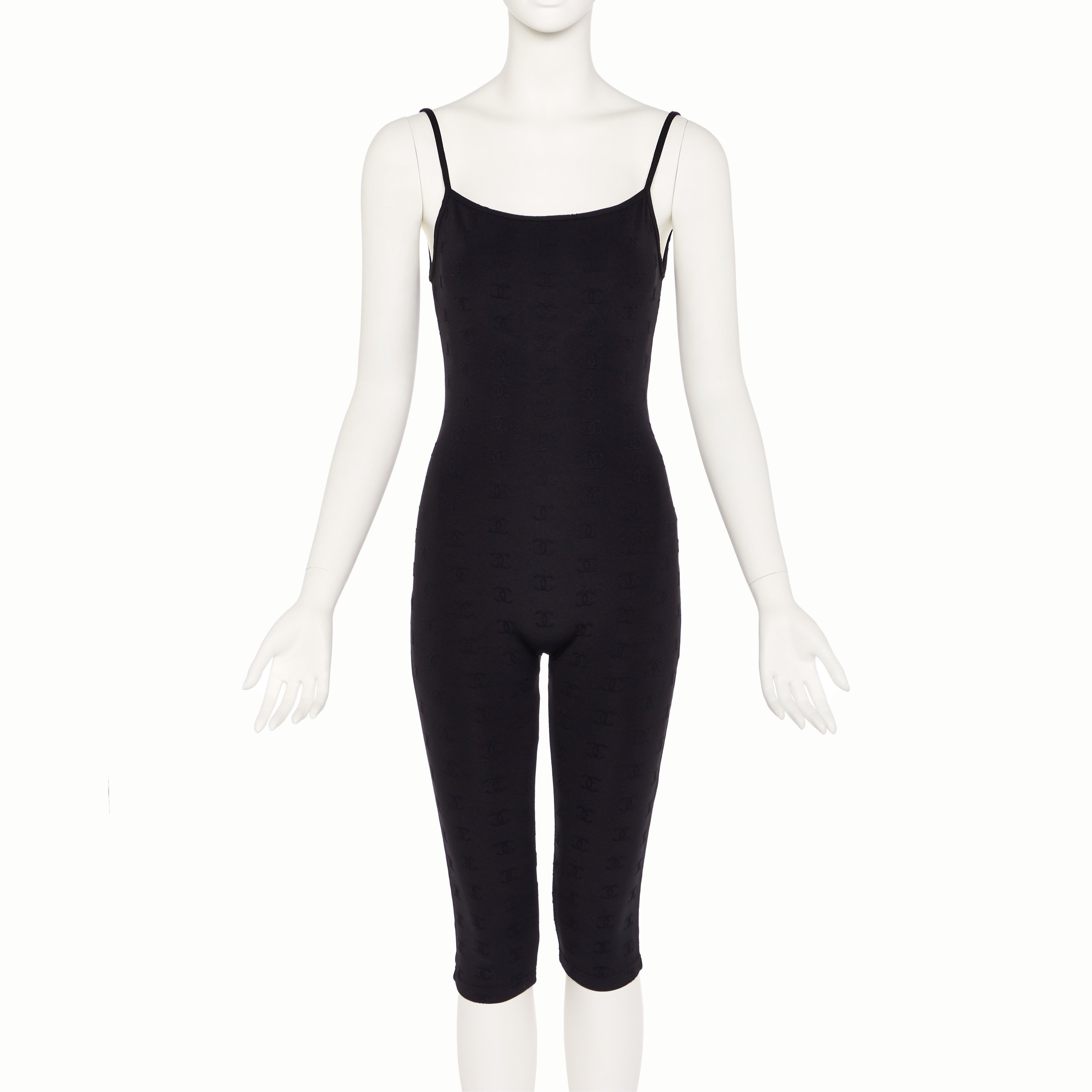 Chanel+by+Karl+Lagerfeld+Spring+1997+Black+CC+Monogram+Jumpsuit_.jpg