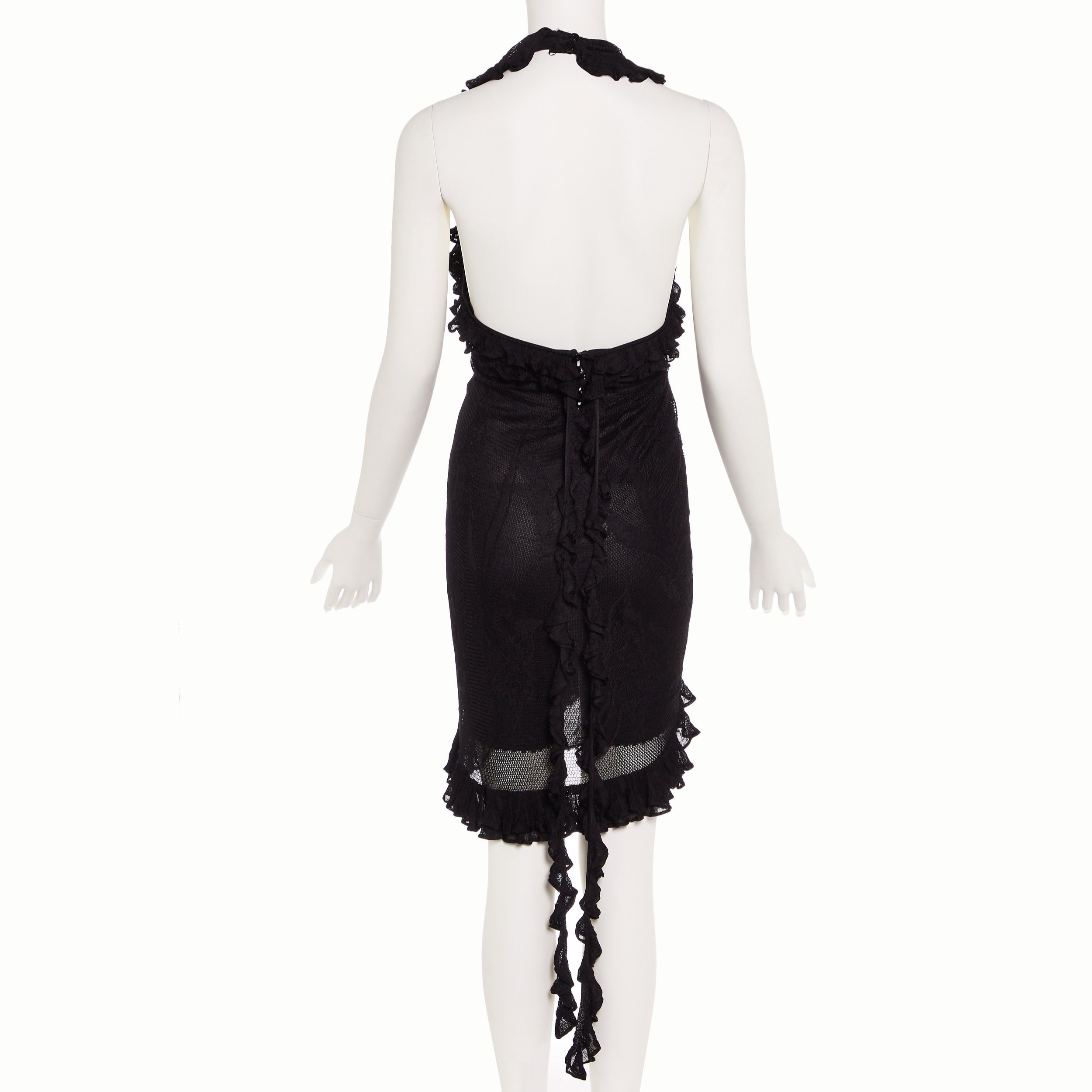 Christian+Dior+by+John+Galliano+2003+Black+Knit+Lace+Evening+Dress_+1.jpg