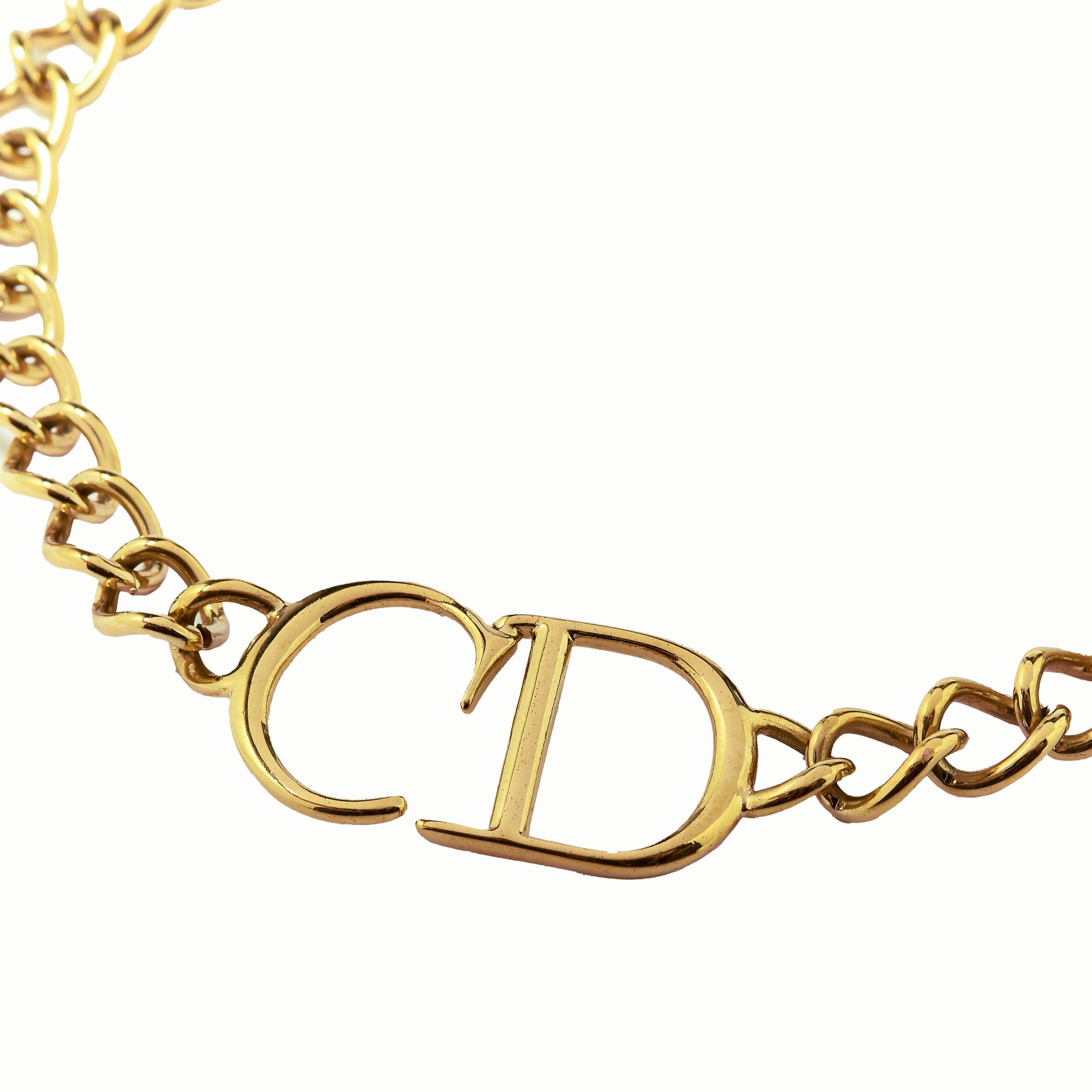 Christian+Dior+by+John+Galliano+FW+2000+CD+Gold+Chain+Choker+Necklace_+1.jpg