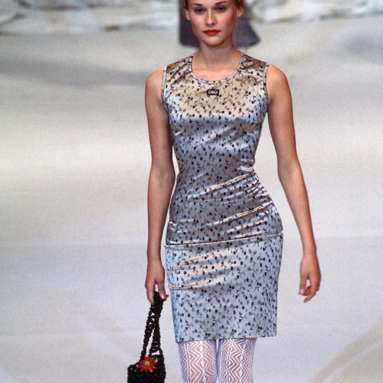 Dolce+%26+Gabbana+F%3AW+1996+Brown+Satin+Floral+Dress.jpg