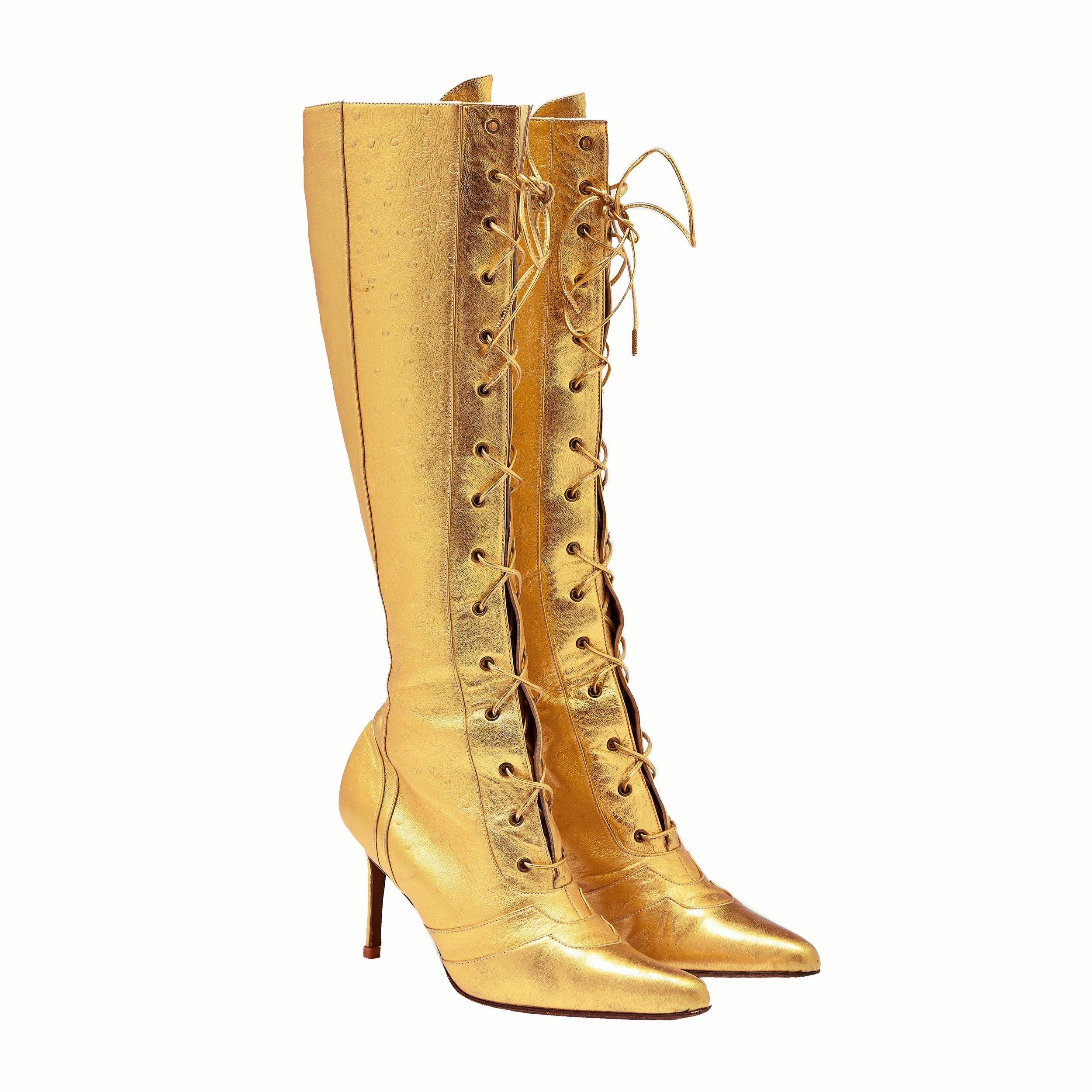 Christian+Dior+by+John+Galliano+FW+2000+Gold+Boots_+1.jpg