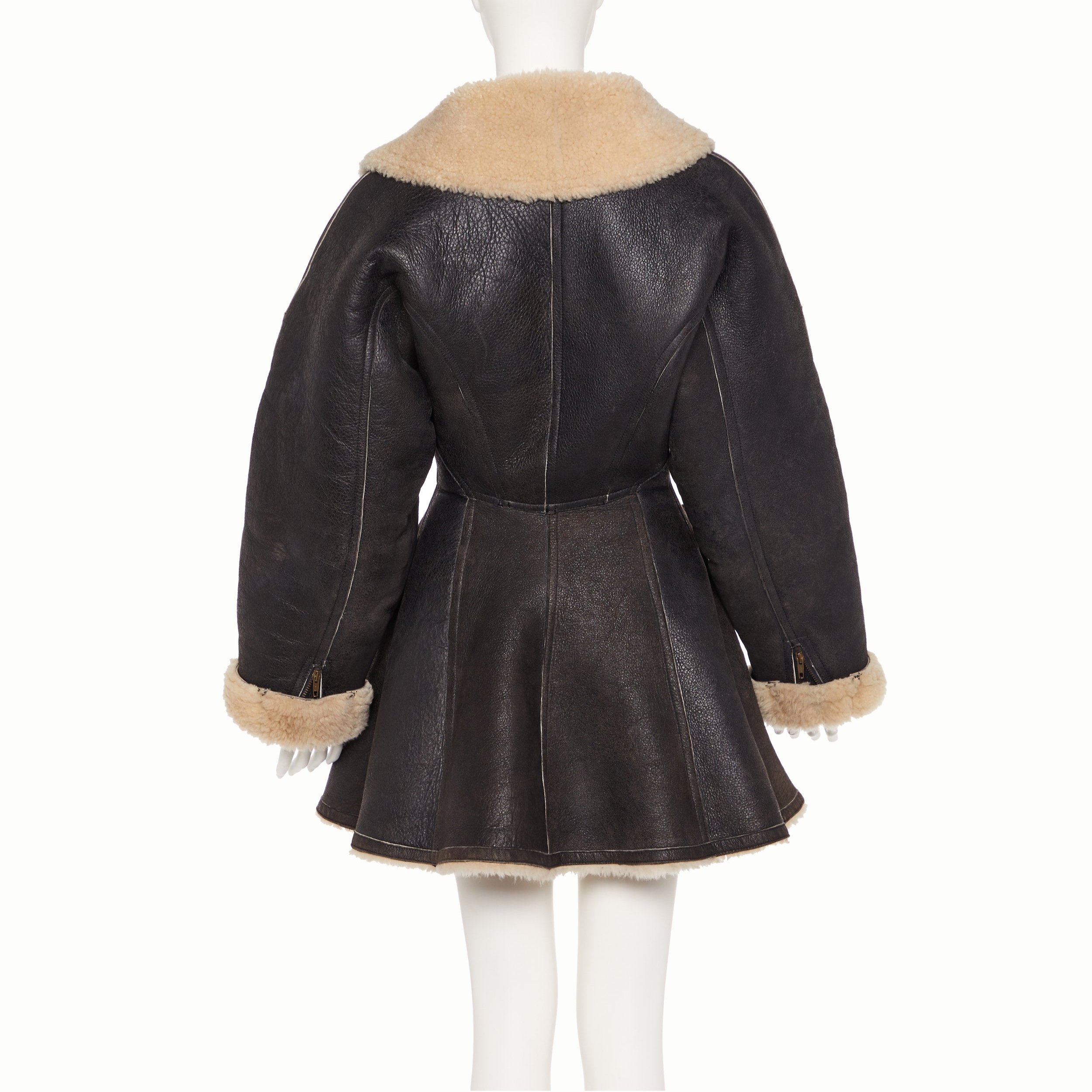 Azzedine+Ala%C3%AFa+1987+Brown+Shearling+Shawl+Collar+Coat_+5.jpg