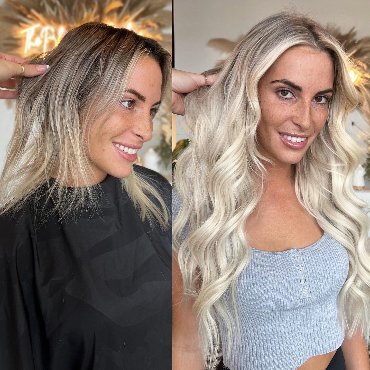 They say money can&rsquo;t buy happiness&hellip; but what they didn&rsquo;t say is it CAN buy extensions that bring happiness😉 Call/text 970-909-4575 to book your complimentary consult today or book online through link in bio