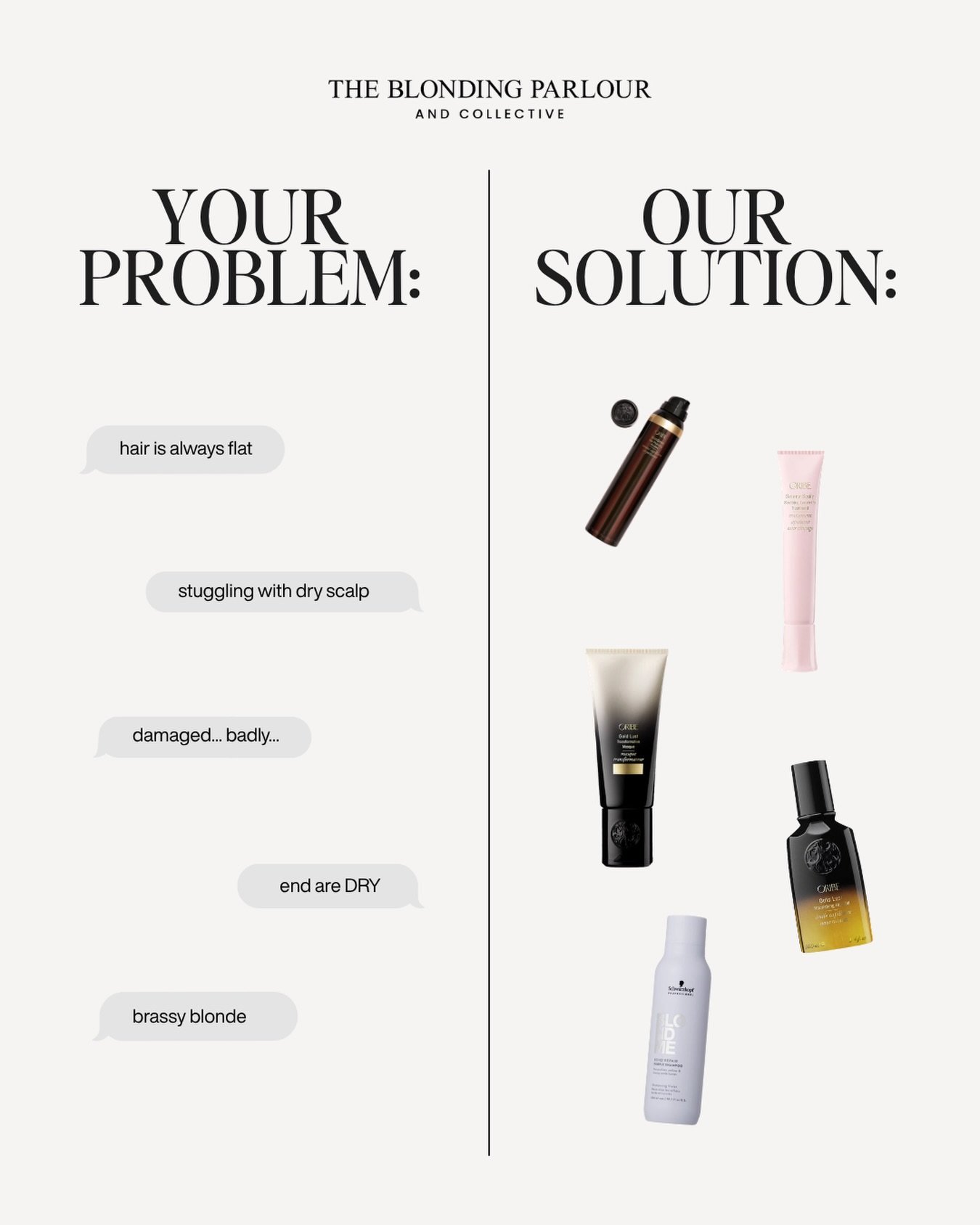 we got you 🫡&nbsp;✨

no matter what you&rsquo;re hair needs, we&rsquo;ve you covered with our favs 

ask your stylist at your next appointment or swing by either location to pick yours up 💋

#coloradohairsalon #nocohairsalon #coloradohairstylist #c