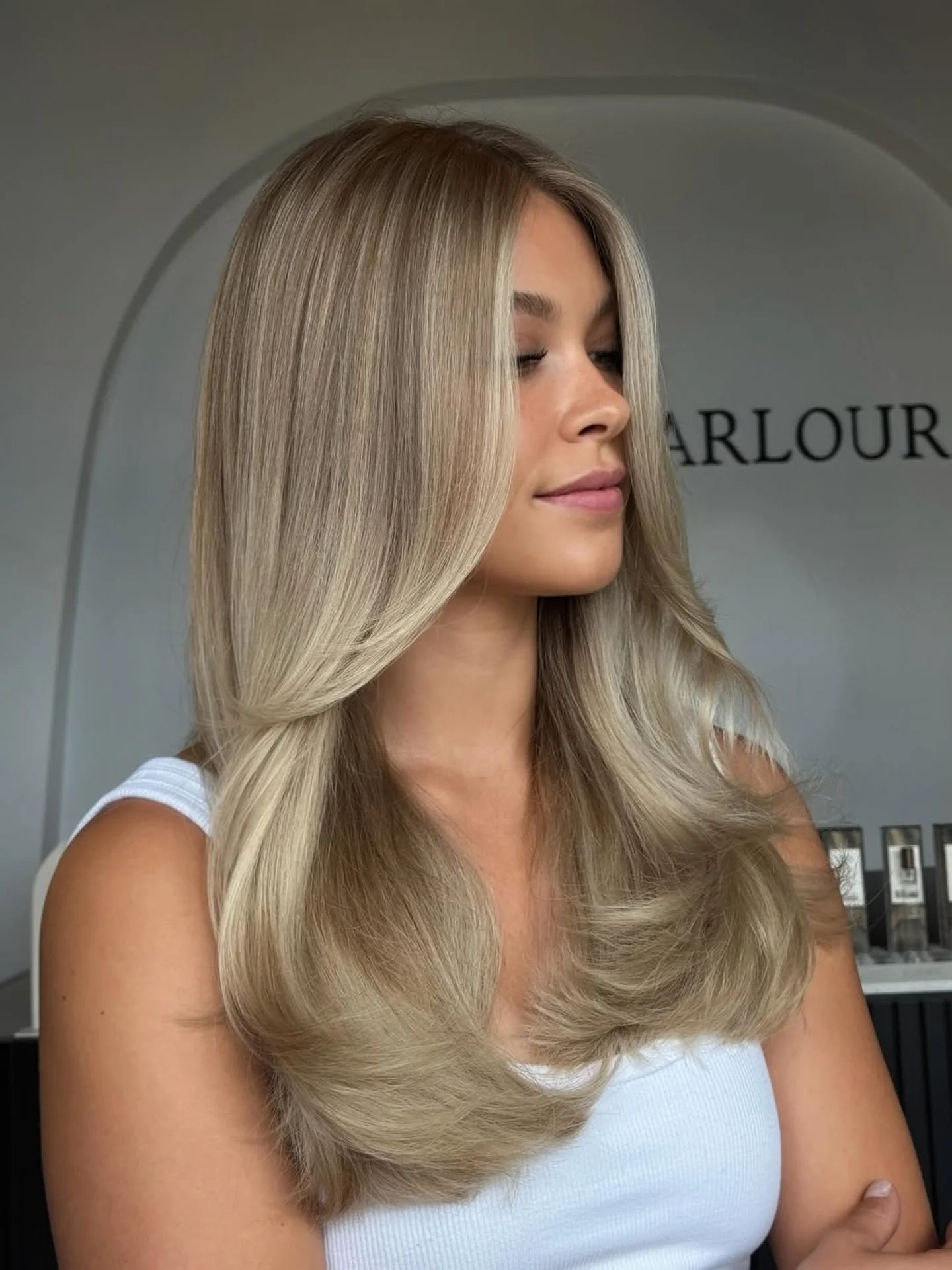 @livedinwithgus said it best himself - healthy, dimensional blonde hair never goes out of style 🤍

and this is EXACTLY why.

subtly bright, dimensional, low-maintenance, and complements her features ✨perfectly✨

#coloradohairsalon #nocohairsalon #co