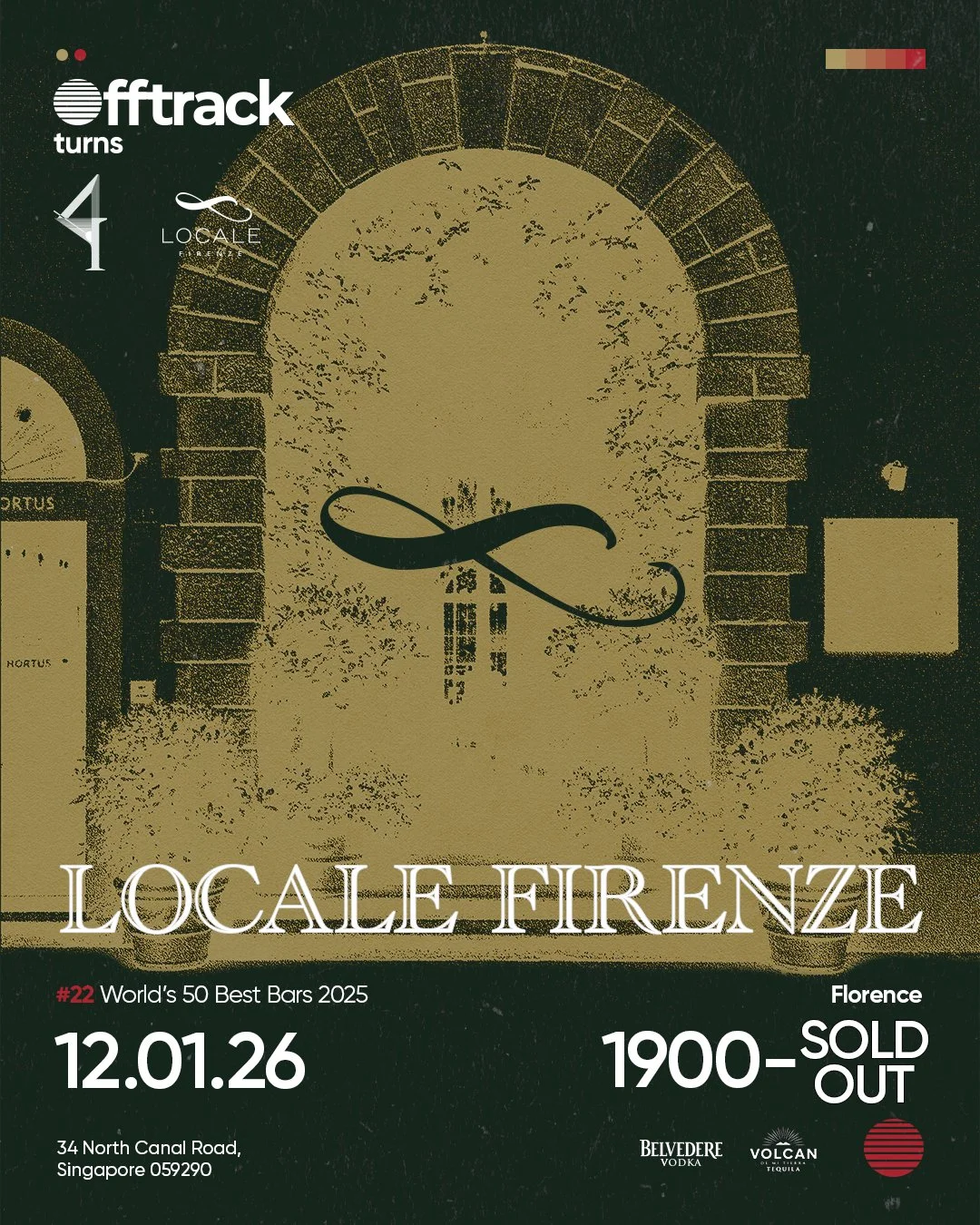 Oftrack Turns 4: Locale Firenze (Florence)