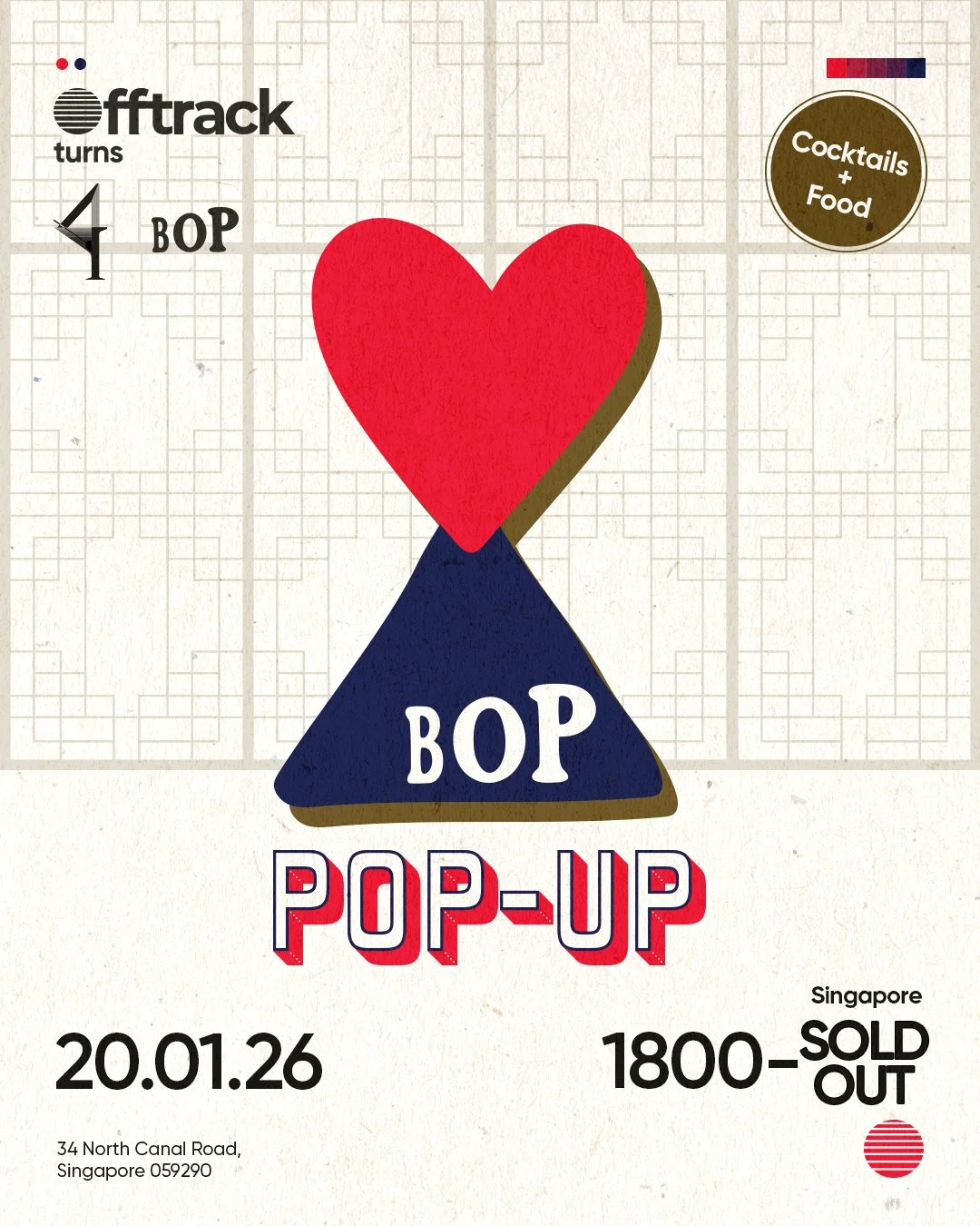 Offtrack Turns 4: BOP (Singapore)