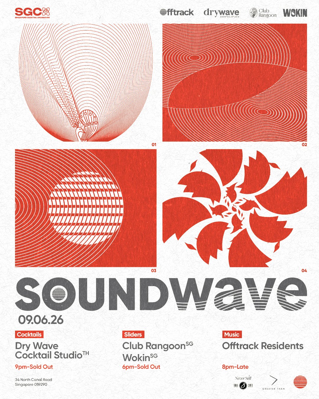 Guest Shift: Dry Wave Cocktail Studio(BKK), Club Rangoon, Wokin