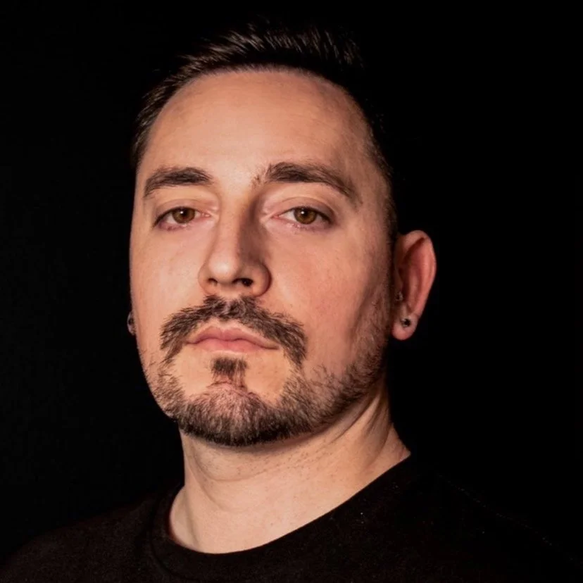 Headshot of tattoo artist Jack Hazan