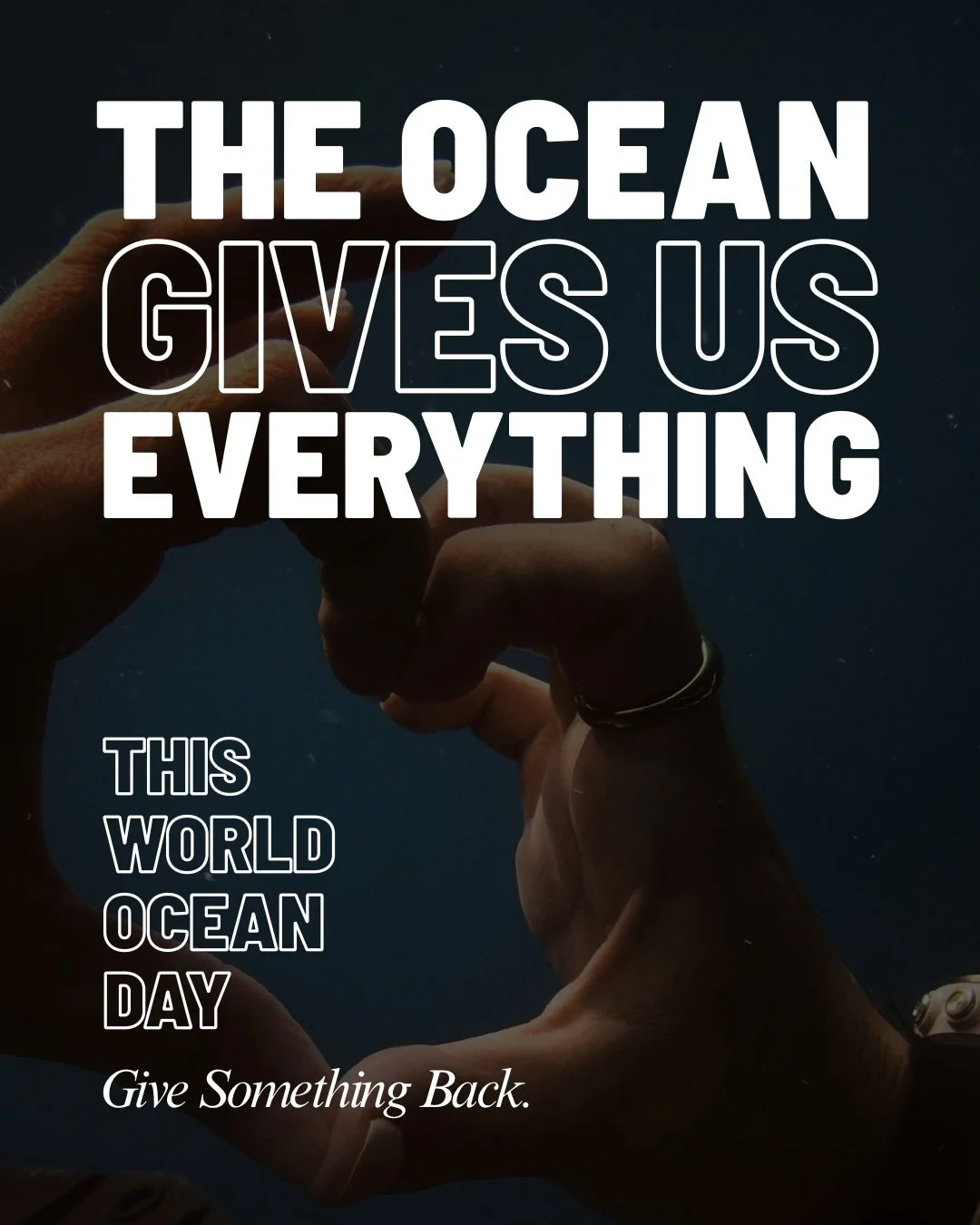 The Ocean Gives Us So Much&hellip;

Adventure. Escape. Perspective. Some of our best memories.

This World Ocean Day, give something back.

It doesn&rsquo;t have to be a grand gesture&hellip;

Pick up some rubbish.
Join a clean-up.
Support a restorat