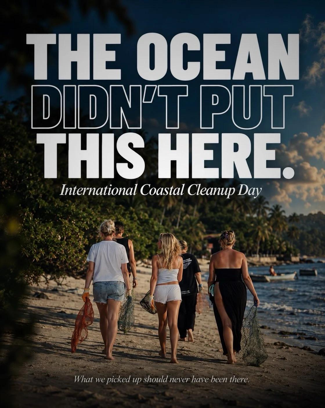 International Coastal Cleanup Day might be over, but the rubbish didn&rsquo;t disappear with it. 🌊

This was one small stretch of coastline, one afternoon, and a reminder of how much ends up where it was never meant to be.

Rope. Plastic. Fishing li