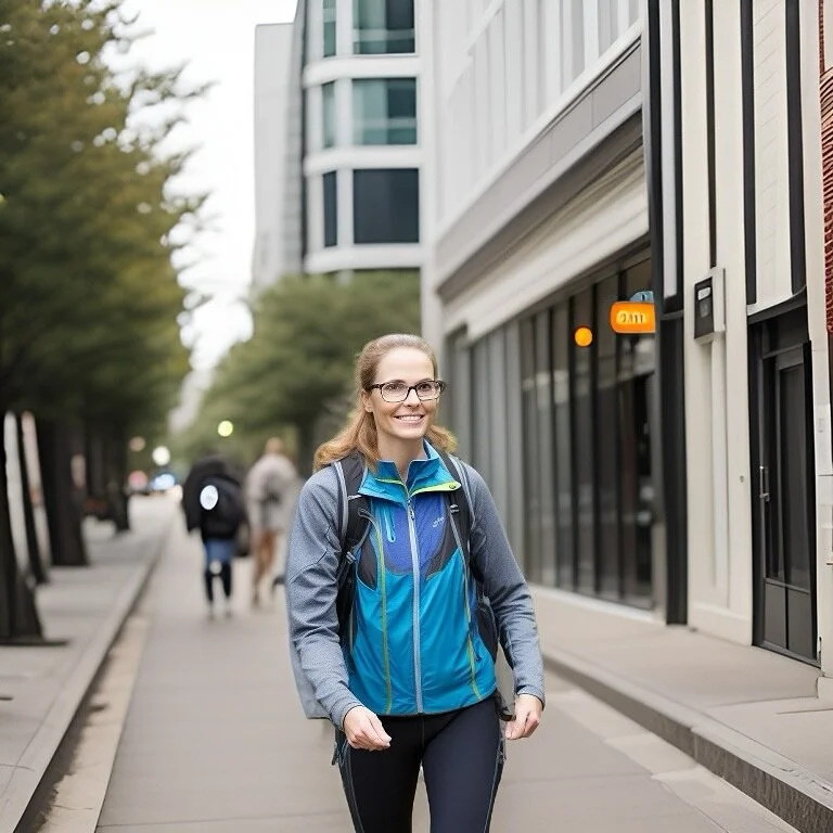 I'm in San Fransisco proper. a white American woman jumps into the car. shes from Seattle, basically hates the rain forever. Her skin is already quite light, but she has this extra layer of white face cream on her, looks almost like the really pasty 