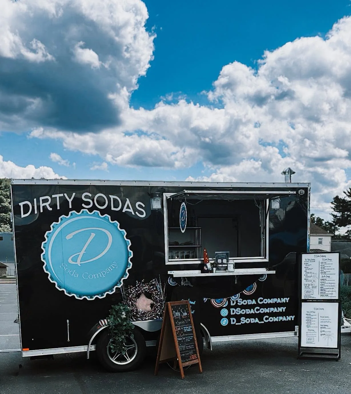 D Soda Company Food Truck