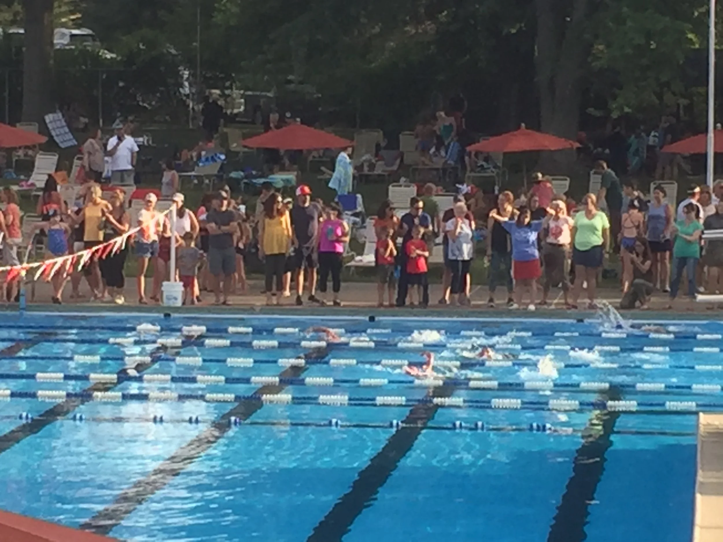 WHC swim team fans.JPG