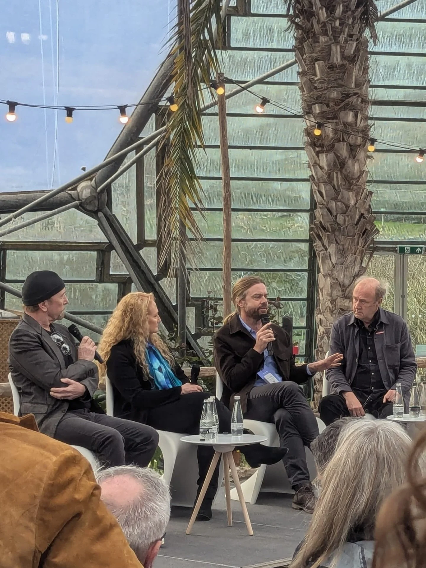 Last month, we (Lucy, James and Anni) were at Anthropy26 at the @edenprojectcornwall.

One of the first sessions we attended was on soil health: The Quiet Revolution, led by a panel including Jo Handelsman, Jack Gilbert, The Edge, and Sir Tim Smit, c